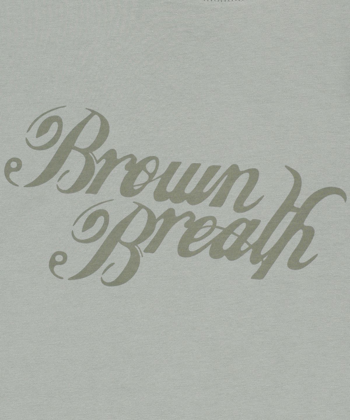 브라운브레스(BROWNBREATH) W CUT OUT TEE - GREY
