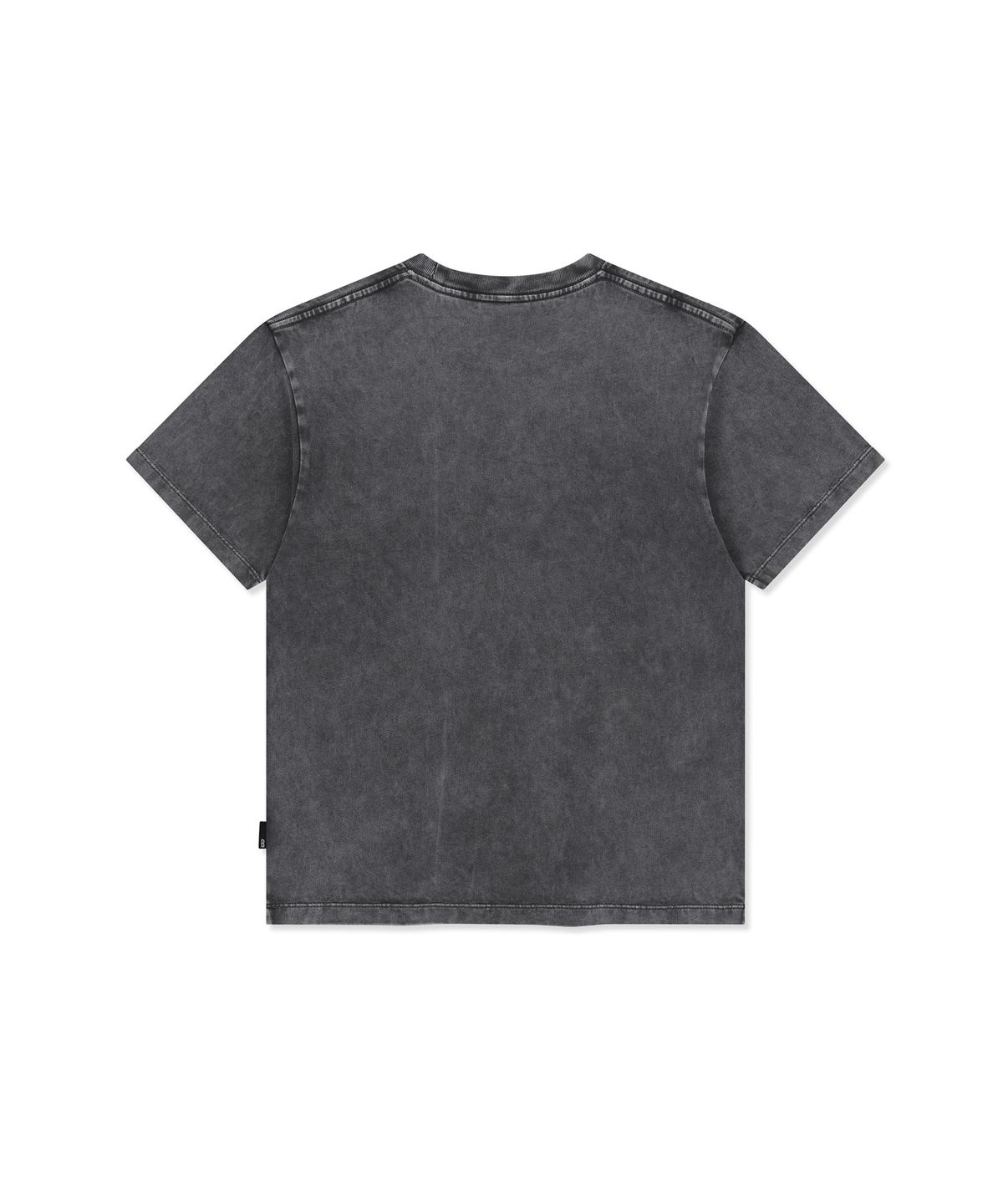 브라운브레스(BROWNBREATH) W WASHED BB REGULAR TEE - CHARCOAL