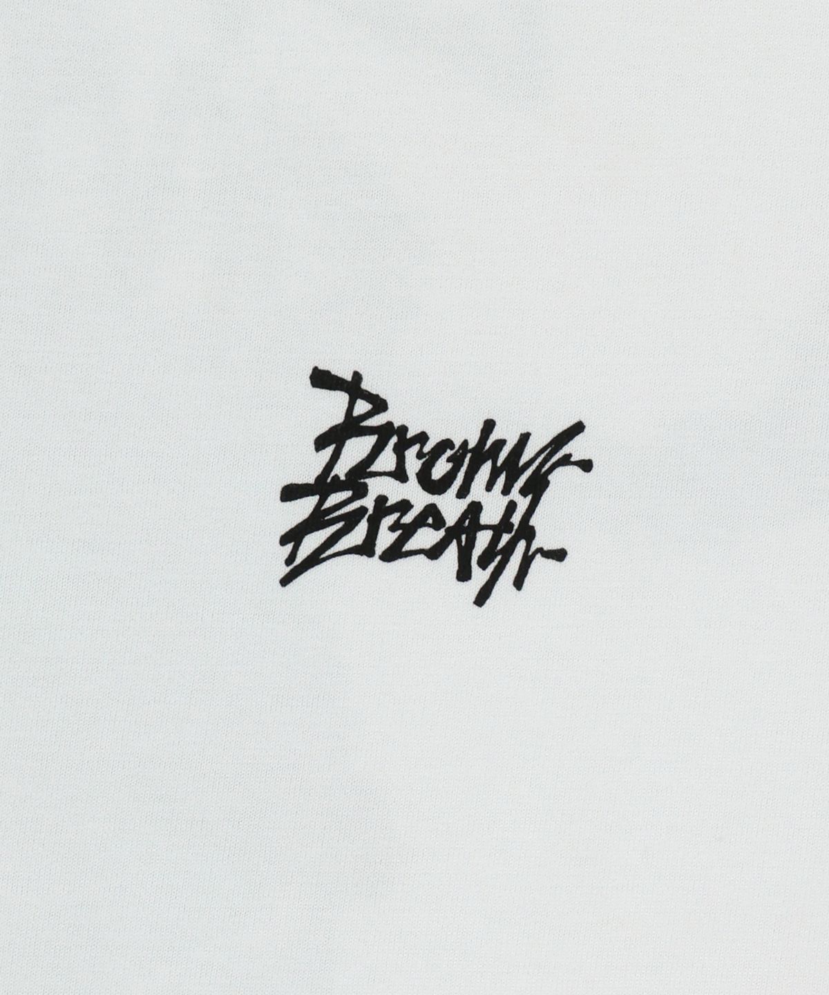 브라운브레스(BROWNBREATH) KICKFLIP GRAPHIC TEE - WHITE