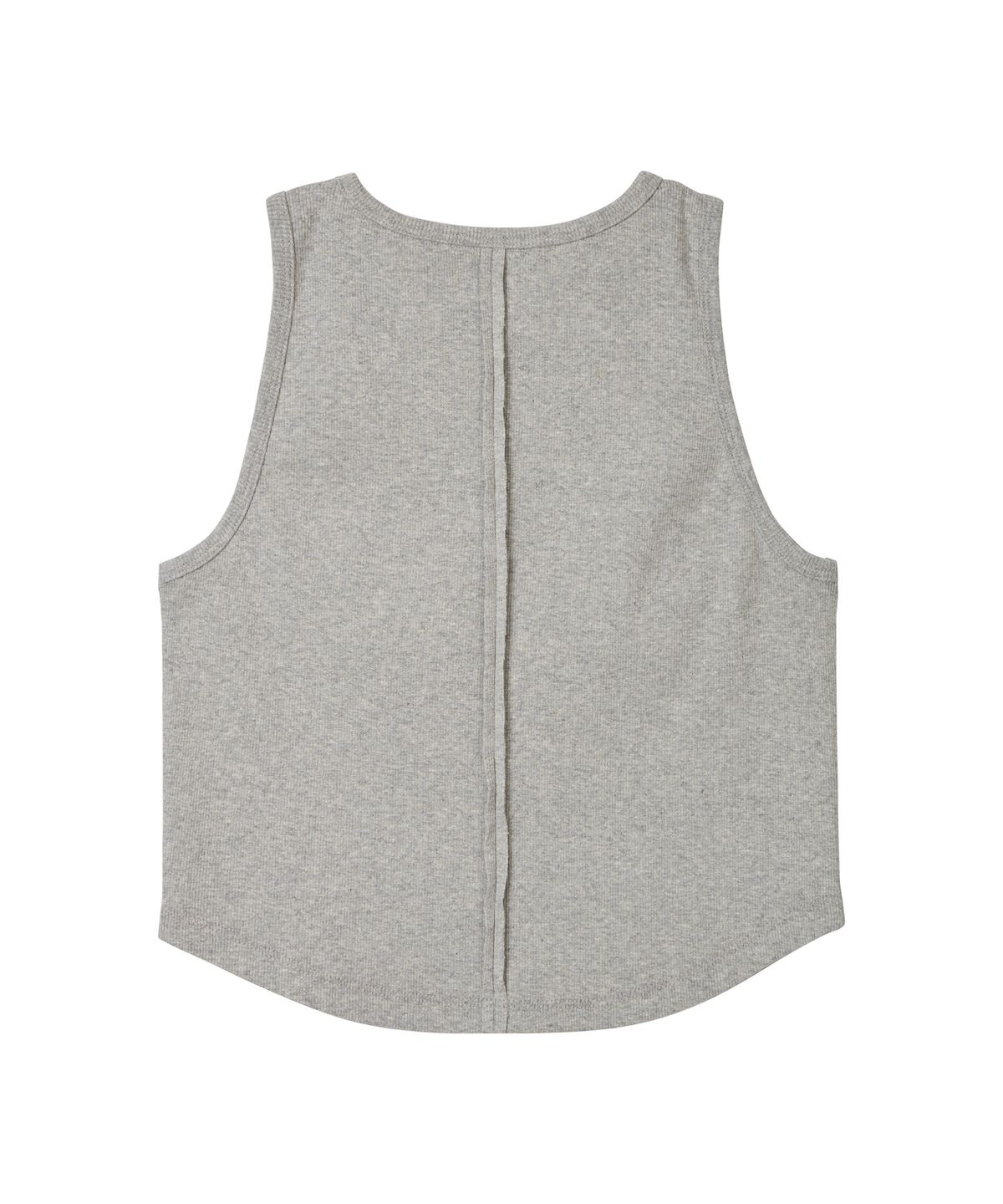 에르에르(ERER) Lucky Girl Hotfix Sleeveless Melange Gray