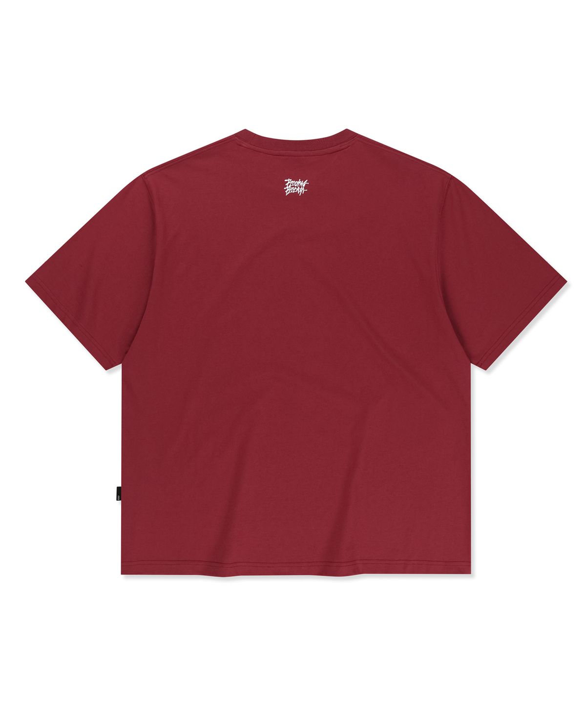브라운브레스(BROWNBREATH) MOTOR GRAPHIC TEE - BURGANDY