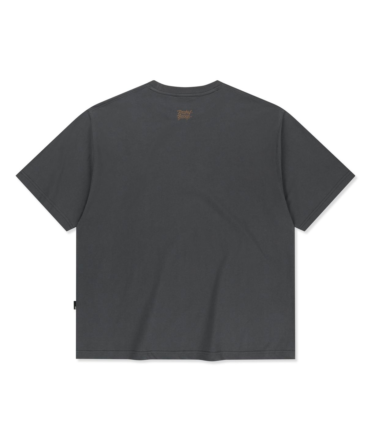 브라운브레스(BROWNBREATH) MOTOR GRAPHIC TEE - CHARCOAL