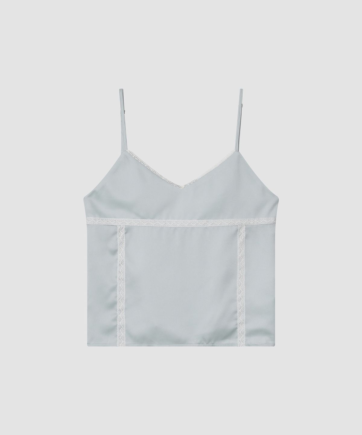 더 릴(THE LILLE) Soft Satin Sleeveless_Skyblue