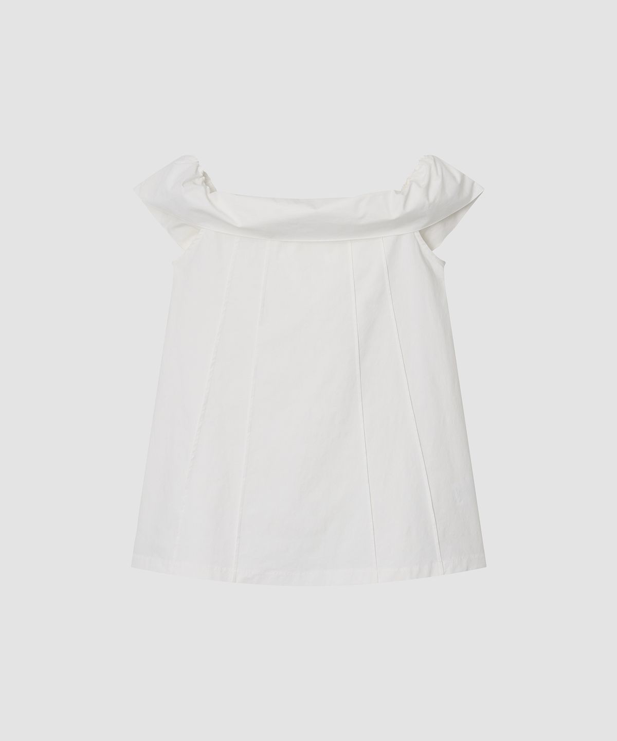 더 릴(THE LILLE) Ruffle Shoulder Blouse_Ivory