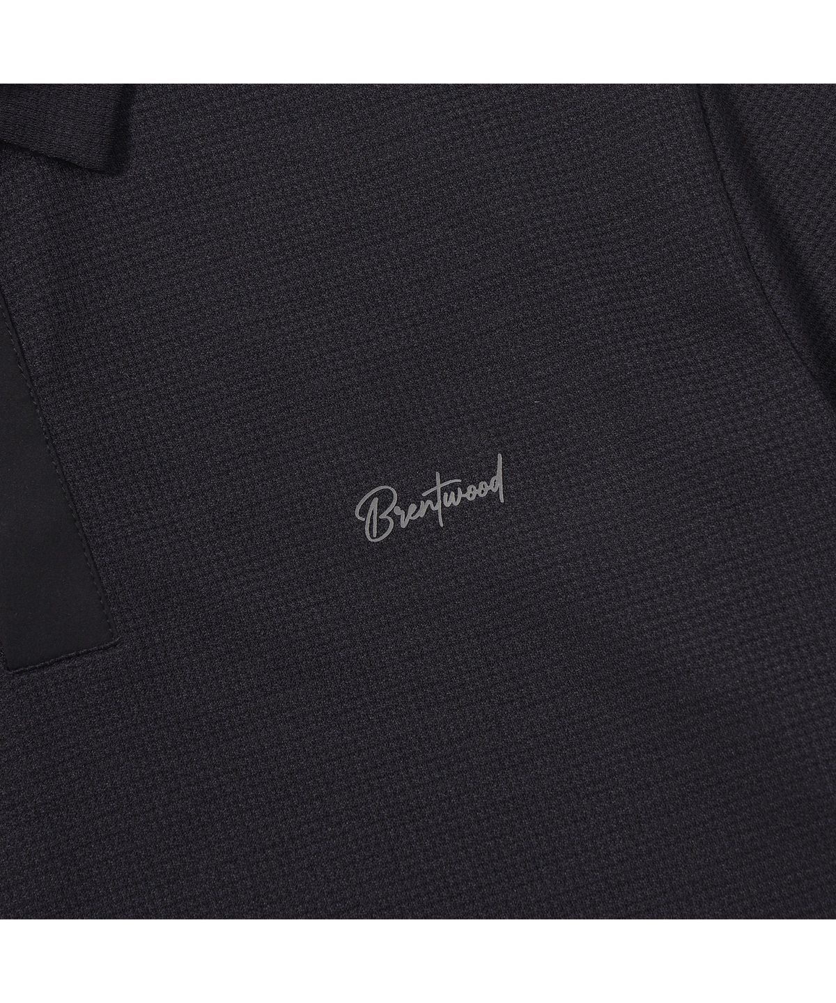 브렌우드(BRENTWOOD) [라이프퍼포먼스] 니팅 폴로넥 티셔츠 BRTAM26001BKX