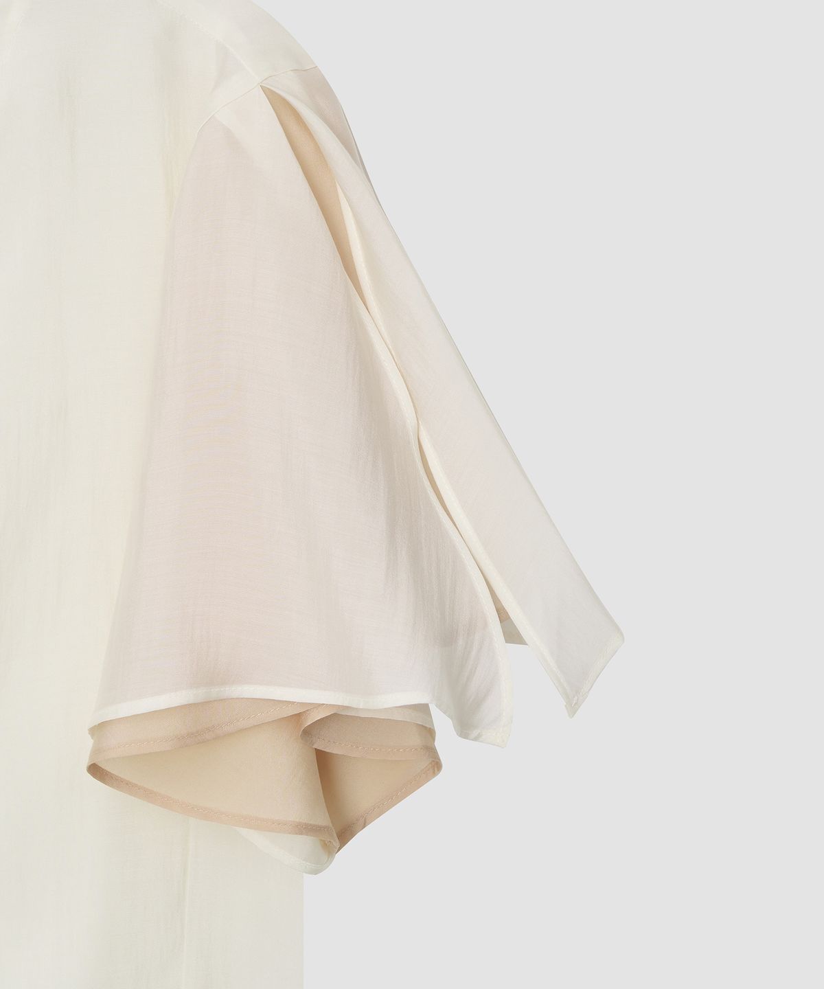더 릴(THE LILLE) Flare Sleeve Blouse_Ivory