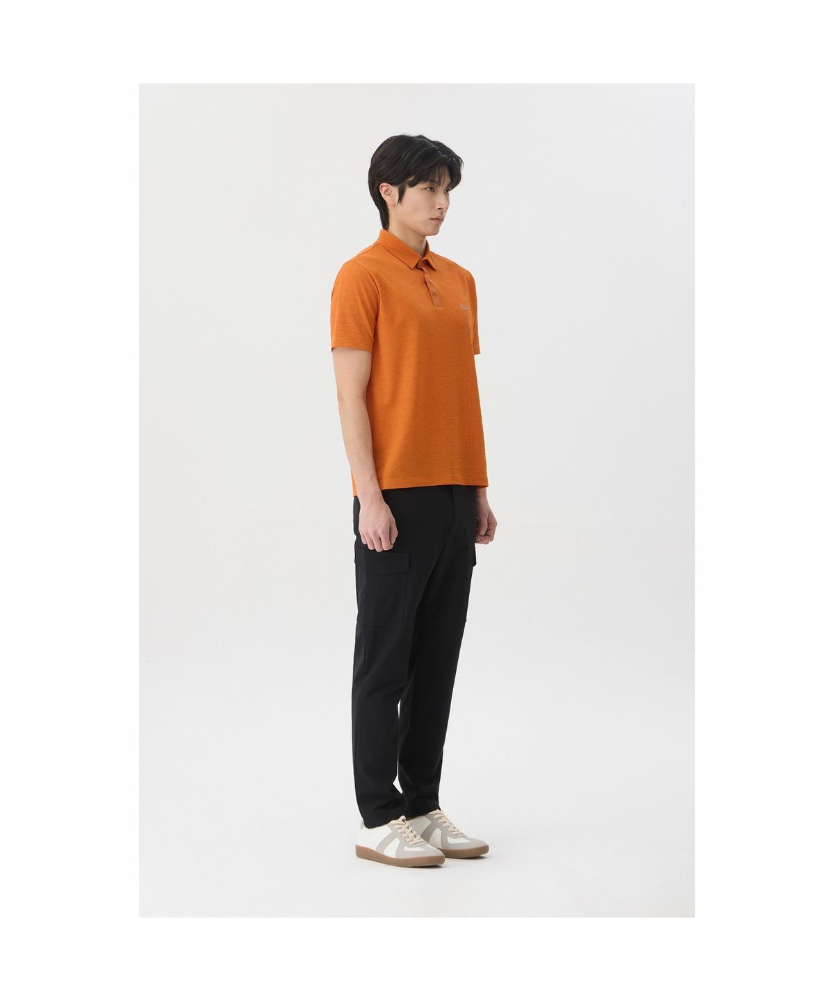 브렌우드(BRENTWOOD) [라이프퍼포먼스] 니팅 폴로넥 티셔츠 BRTAM26001ORX