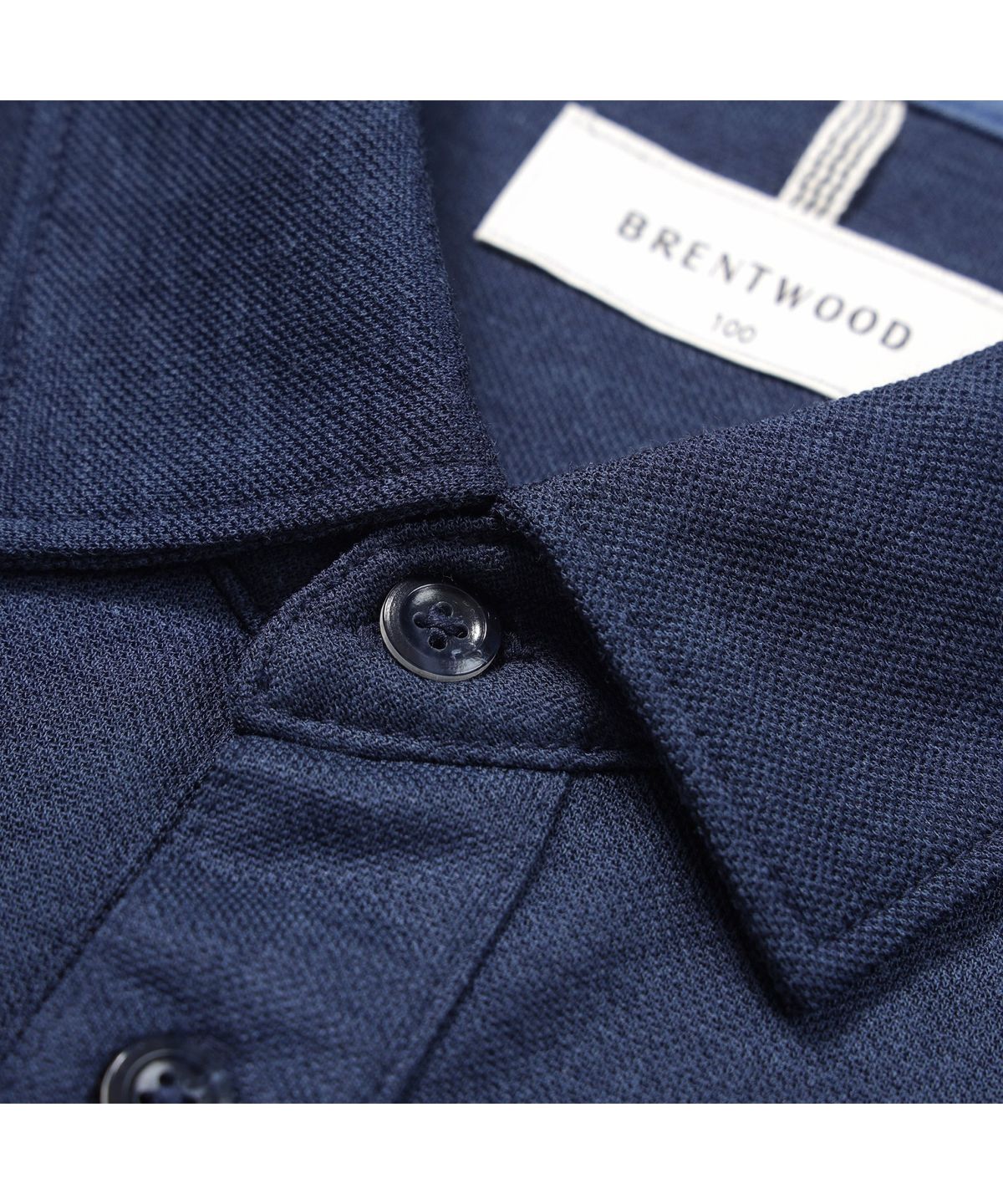 브렌우드(BRENTWOOD) [에센셜스] 차가운 폴로넥 티셔츠 BRTAM26411NYX