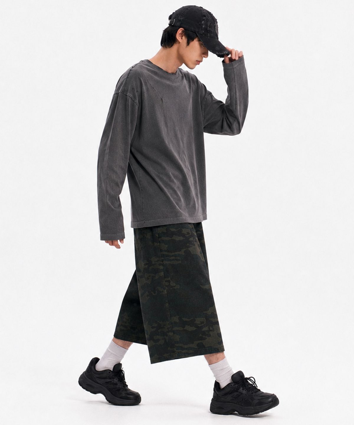 아티스트웨어(ARTISTWEAR) [ATW] 카모 필드 버뮤다팬츠