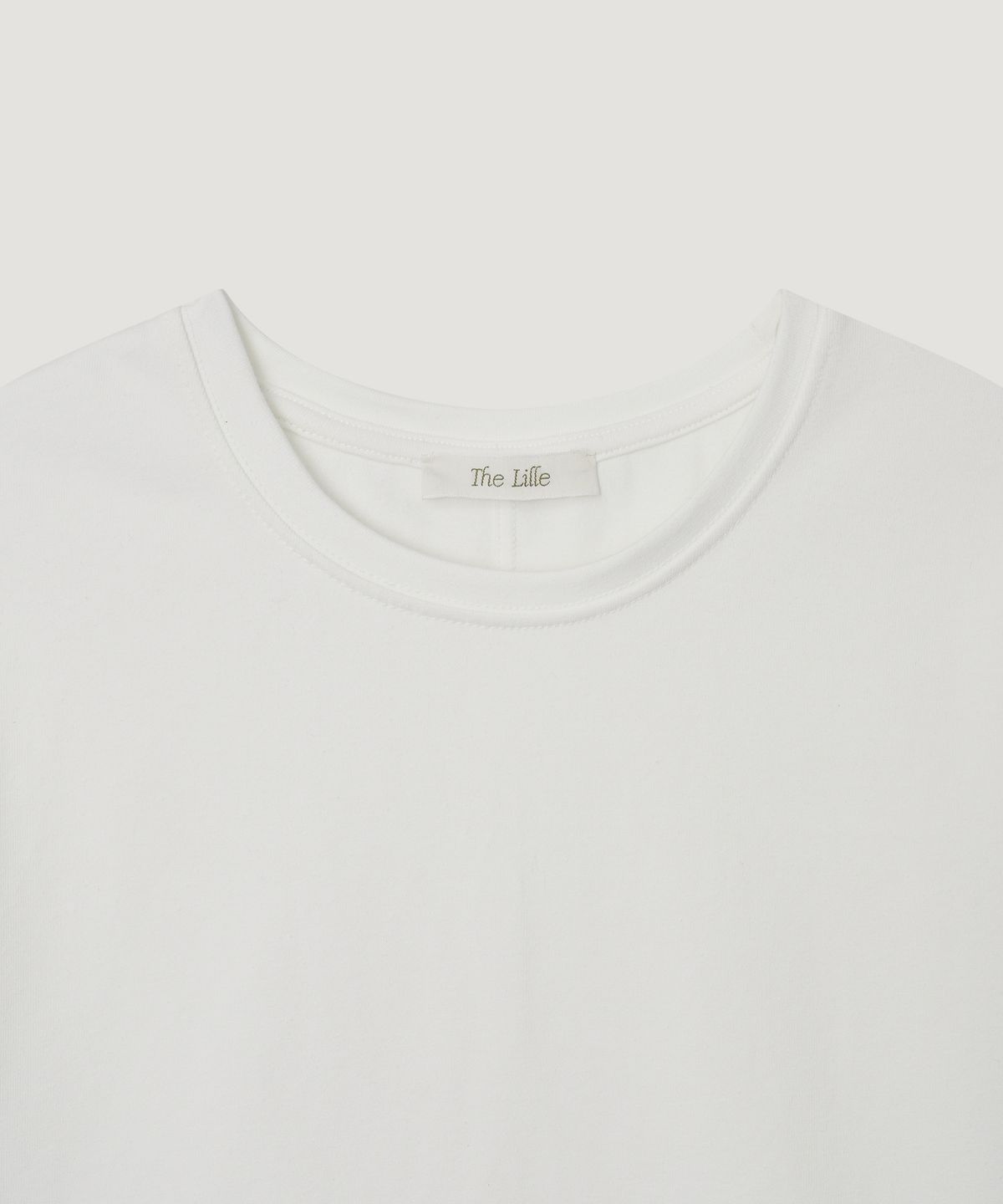 더 릴(THE LILLE) Blake Cap Sleeve Tee_Ivory