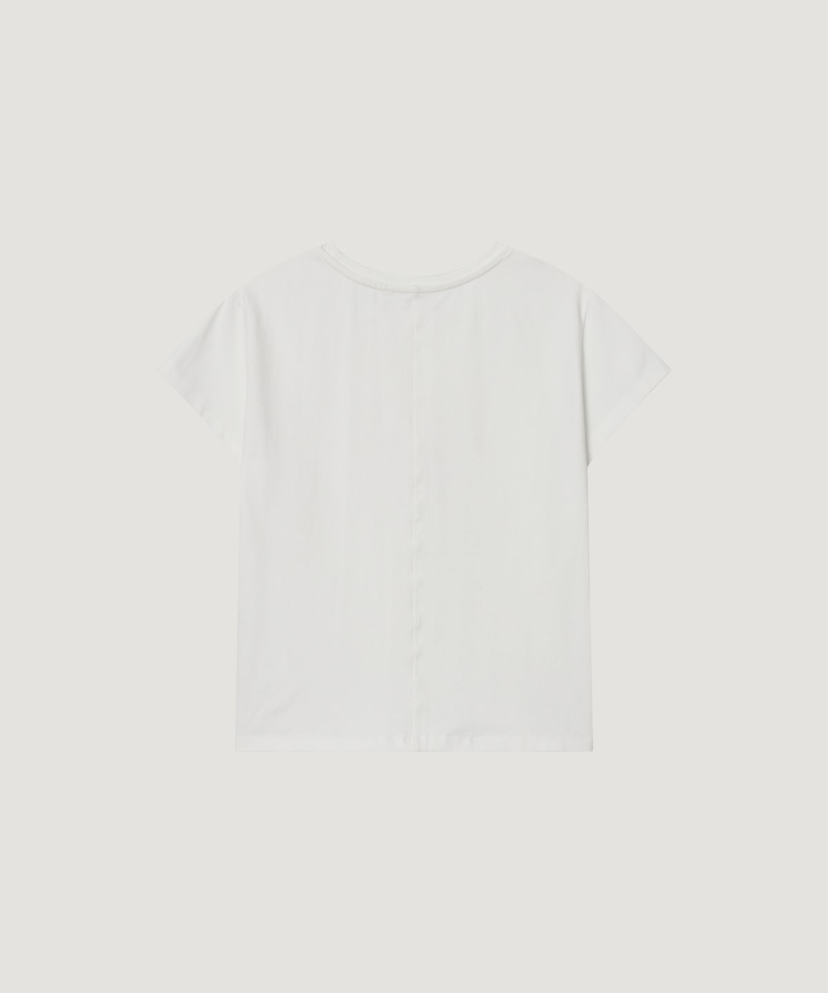 더 릴(THE LILLE) Blake Cap Sleeve Tee_Ivory