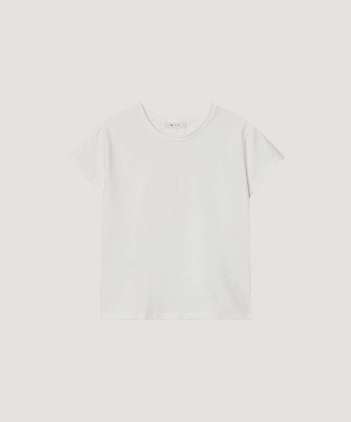 더 릴(THE LILLE) Blake Cap Sleeve Tee_Ivory