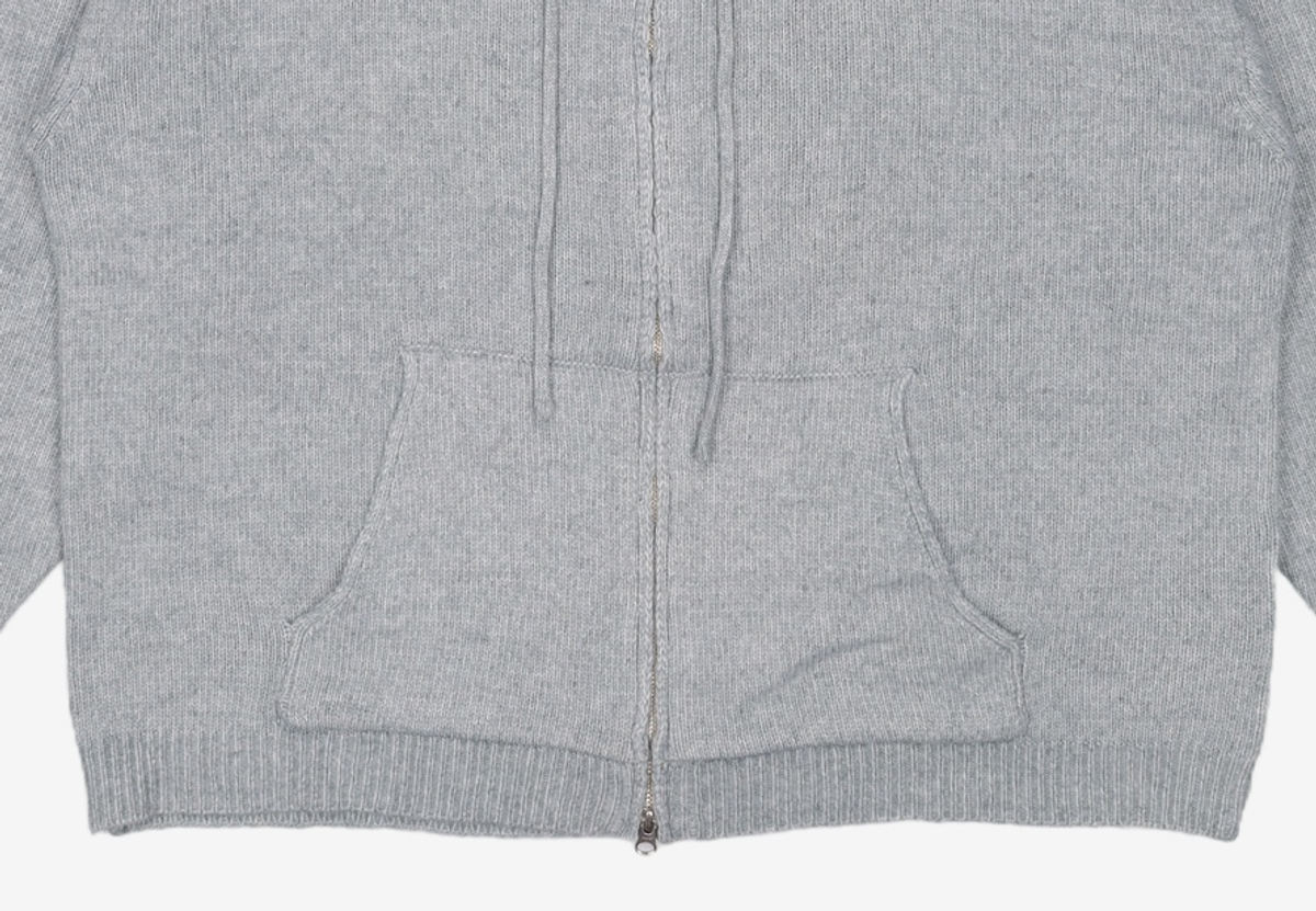 토피(TOFFEE) 마일드 니트 후드 집업 (MINT) XL
