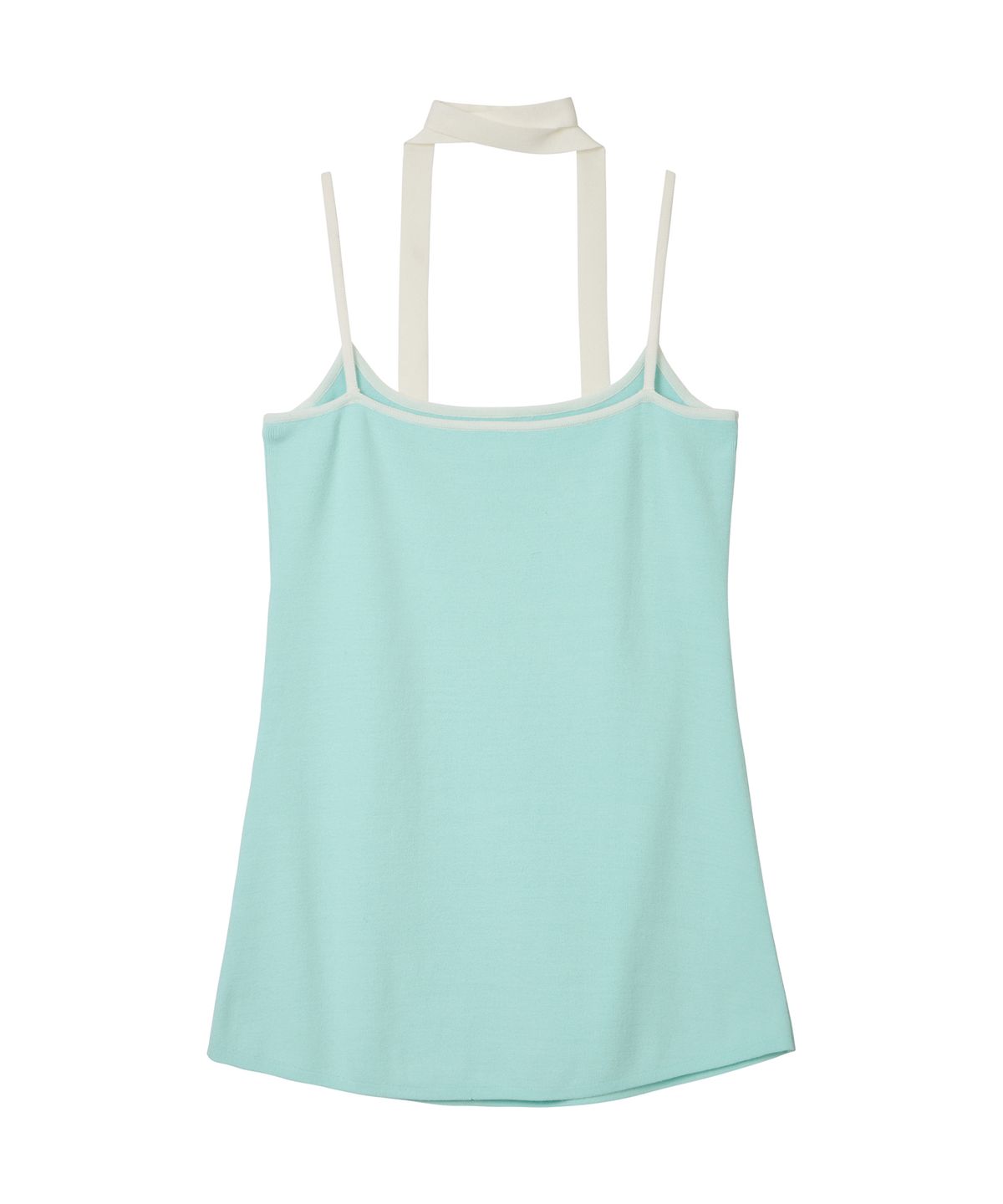 에르에르(ERER) Colorblock knit Dress Mint