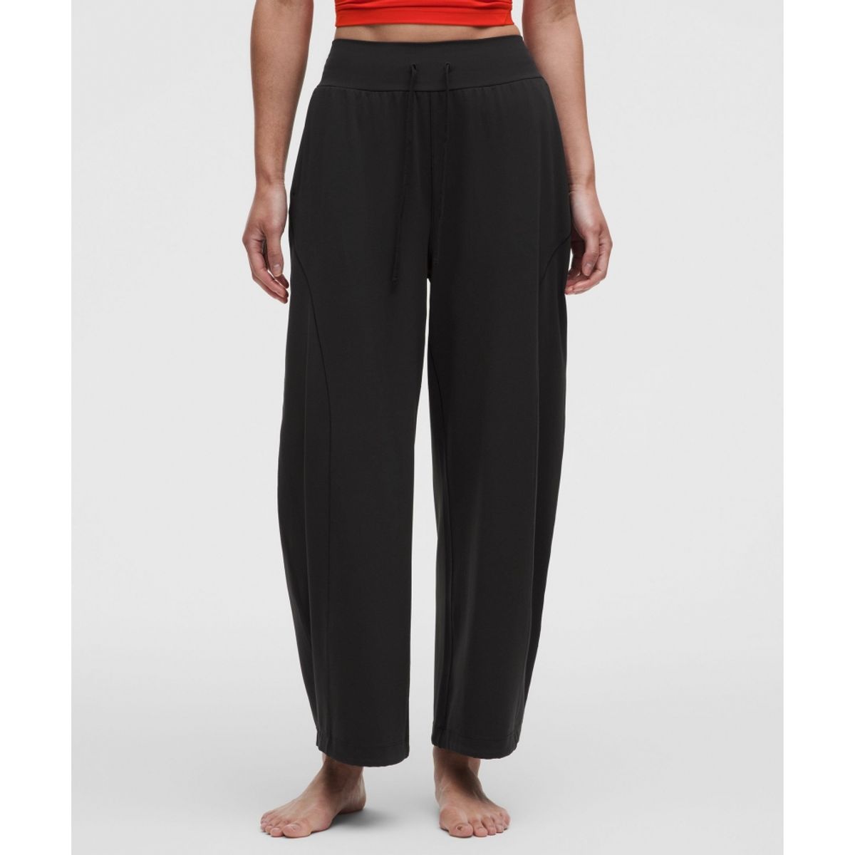 룰루레몬(LULULEMON) 그루브 로우라이즈 릴랙스드 신치 팬츠 *아시아 핏  BLK