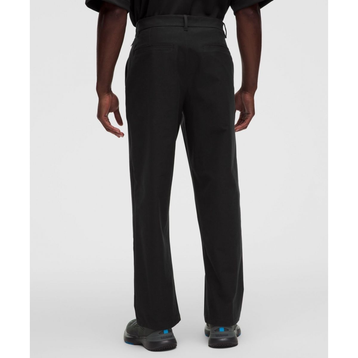 룰루레몬(LULULEMON) 슬래커 루스 스트레이트 트라우저 32L *라이트  BLK