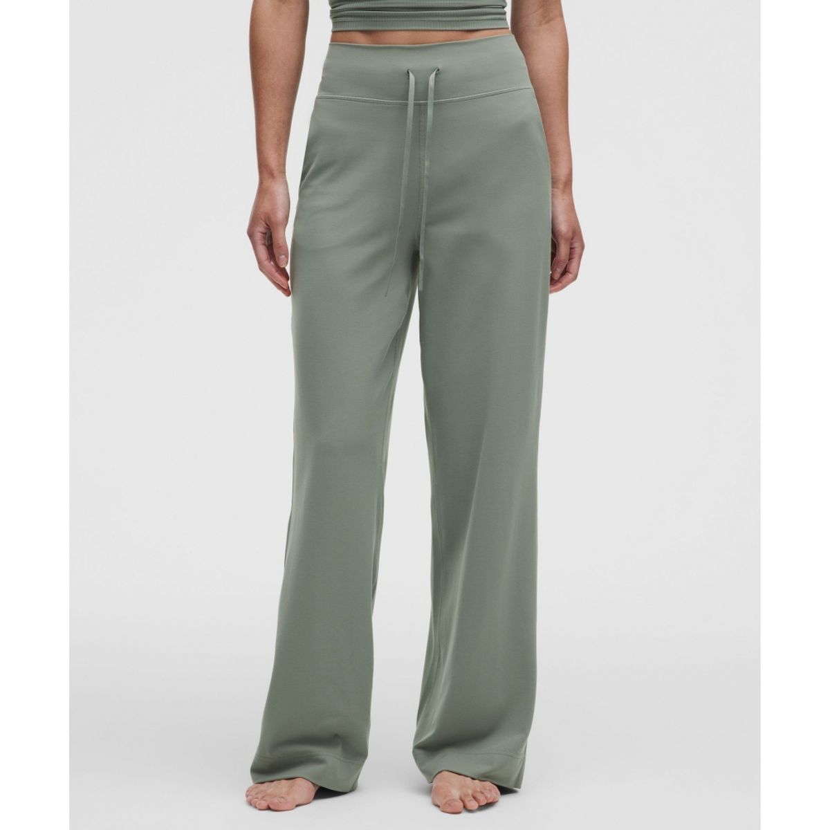 룰루레몬(LULULEMON) 그루브 하이라이즈 와이드 레그 팬츠 *아시아 핏  WILO
