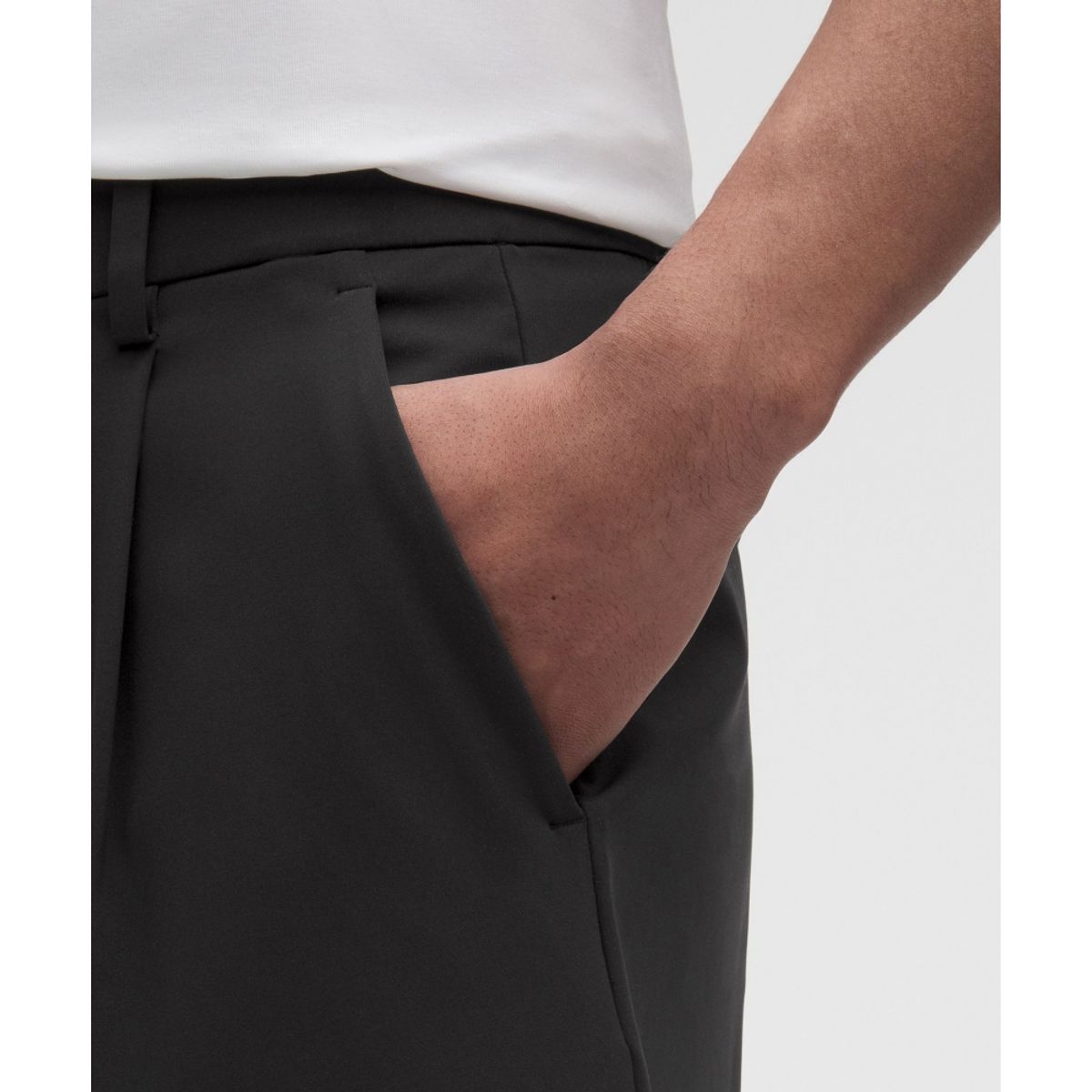룰루레몬(LULULEMON) 멘즈 데이드리프트 릴랙스 핏 플리티드 쇼츠​ 8inch  BLK