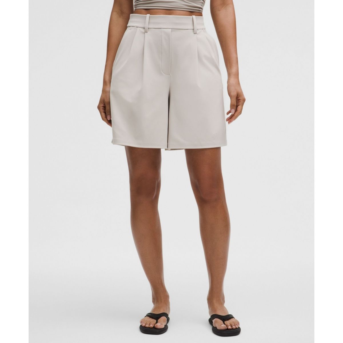 룰루레몬(LULULEMON) 데이드리프트 플리티드 하이라이즈 쇼츠 7inch  DOWN
