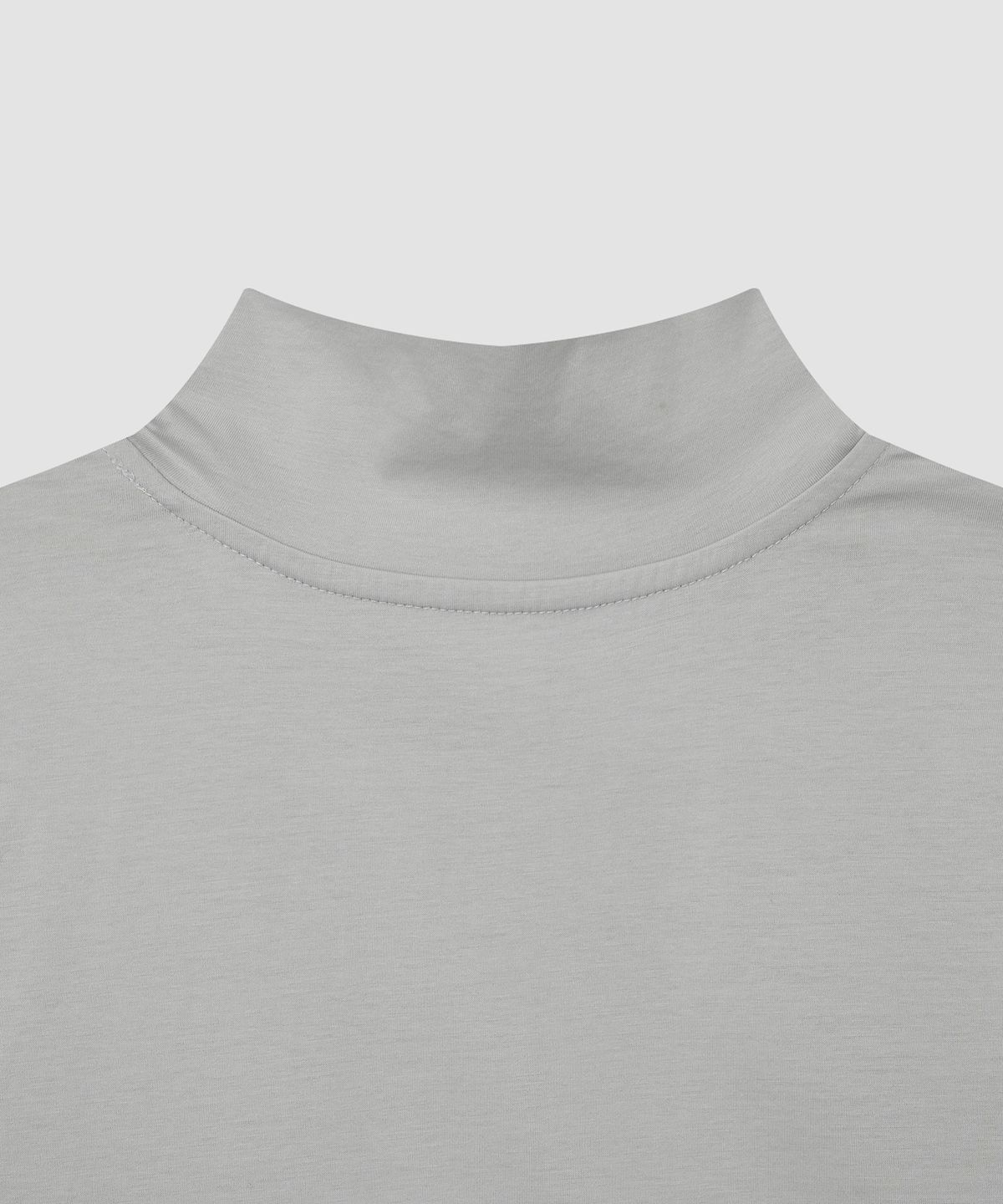더 릴(THE LILLE) Tie Blouse Tee_Grayish Mint