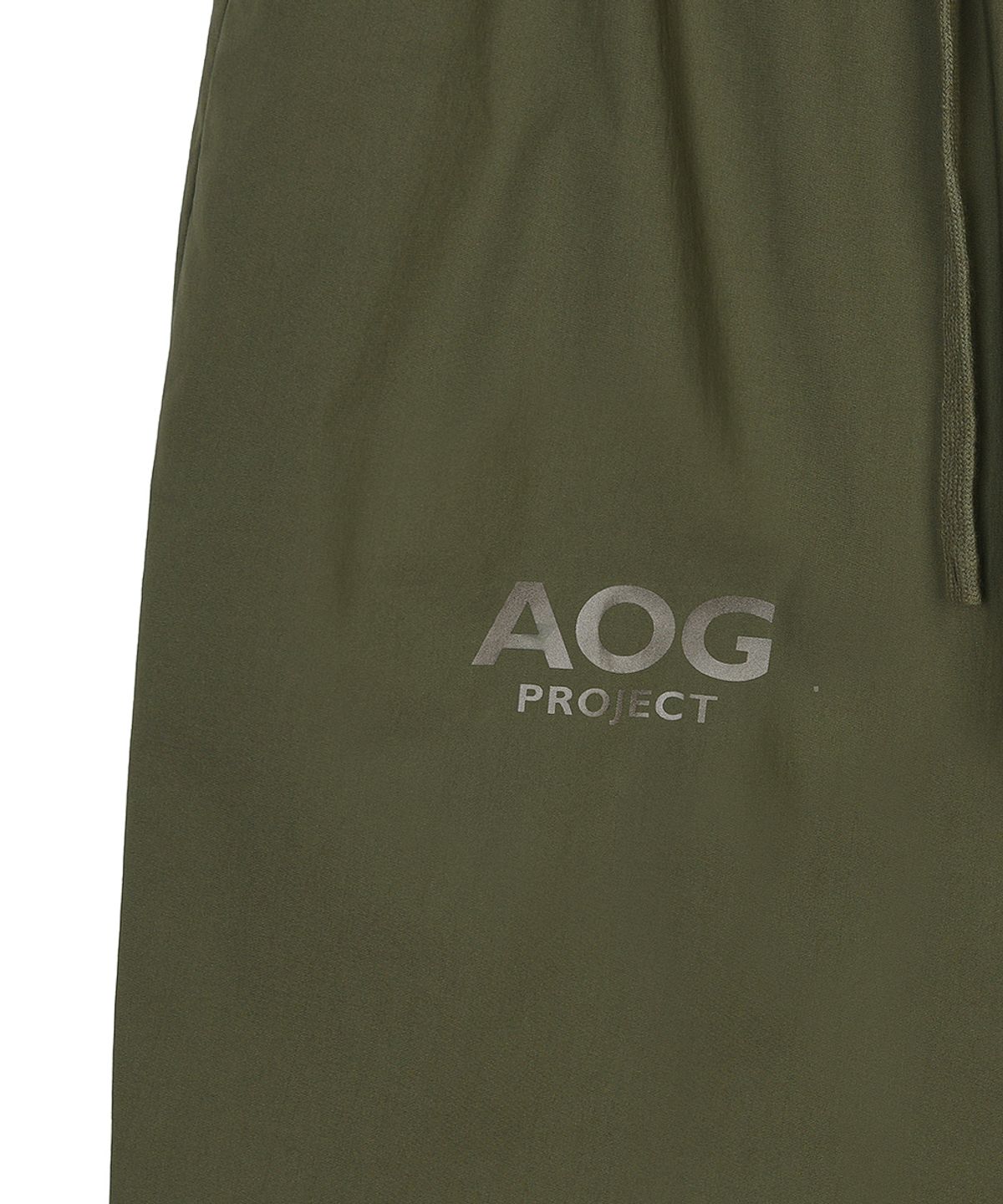 에이오지프로젝트(AOG PROJECT) 라이트 베이직 테이퍼드 팬츠 (올리브 그린)