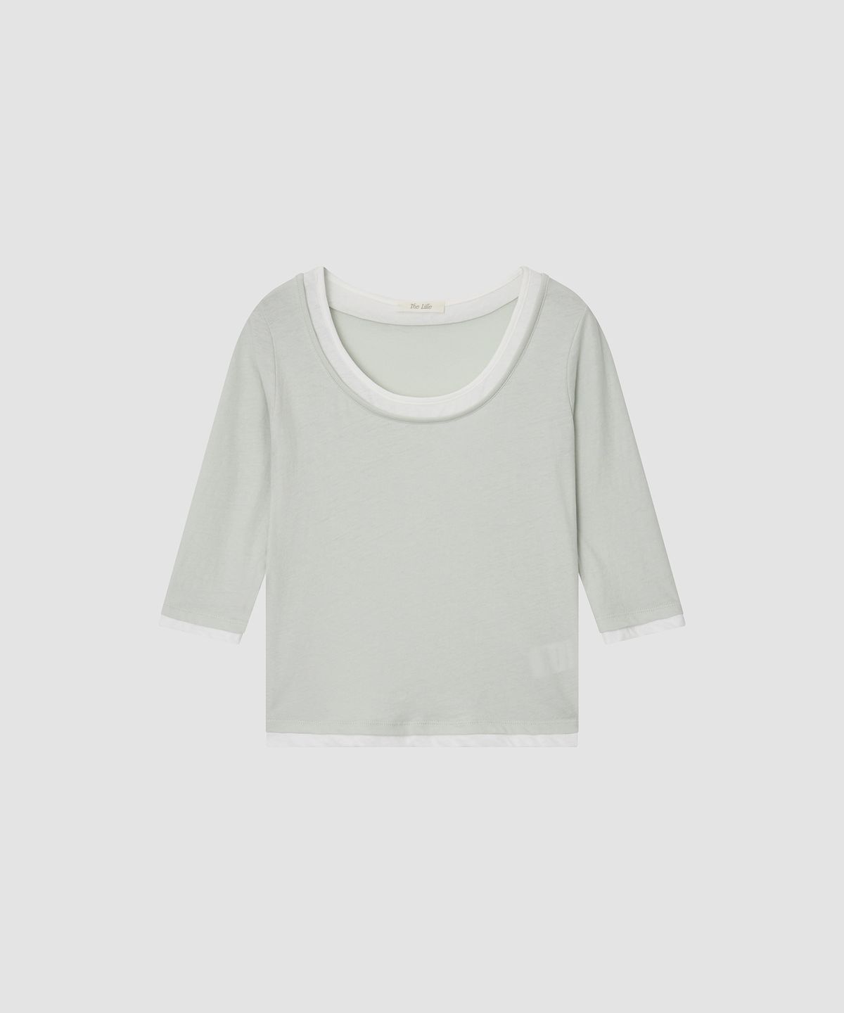 더 릴(THE LILLE) Double Layered Tee_Mint