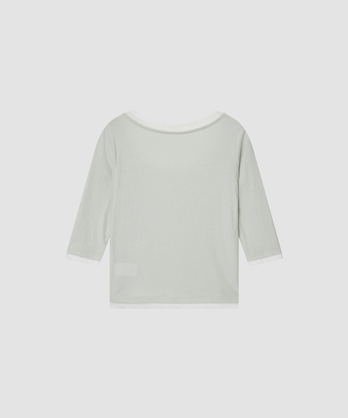 더 릴(THE LILLE) Double Layered Tee_Mint