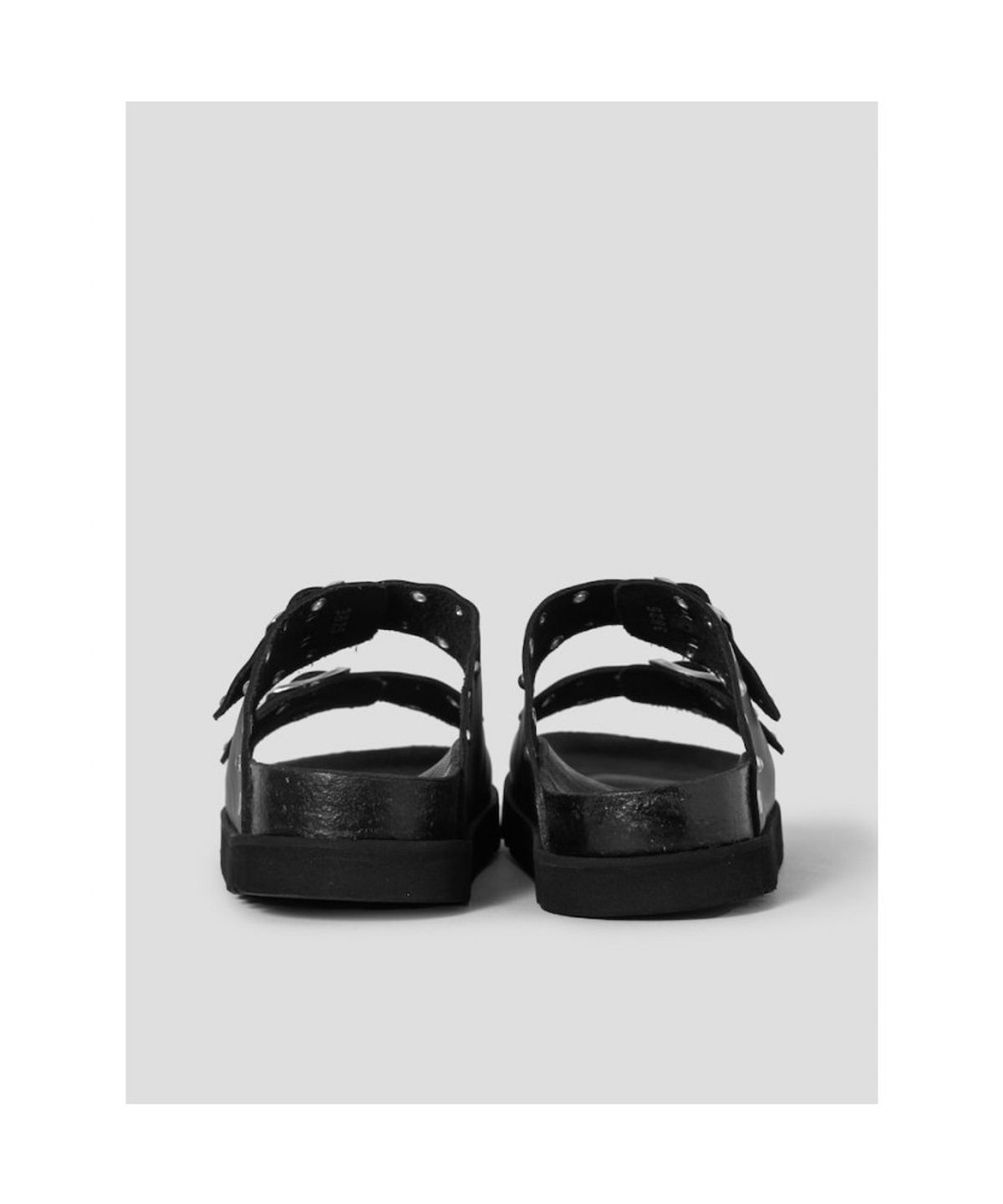 숄(SCHOLL) (WOMEN) 링 투스트랩 코르크 샌들 블랙 (HH64K2C115)