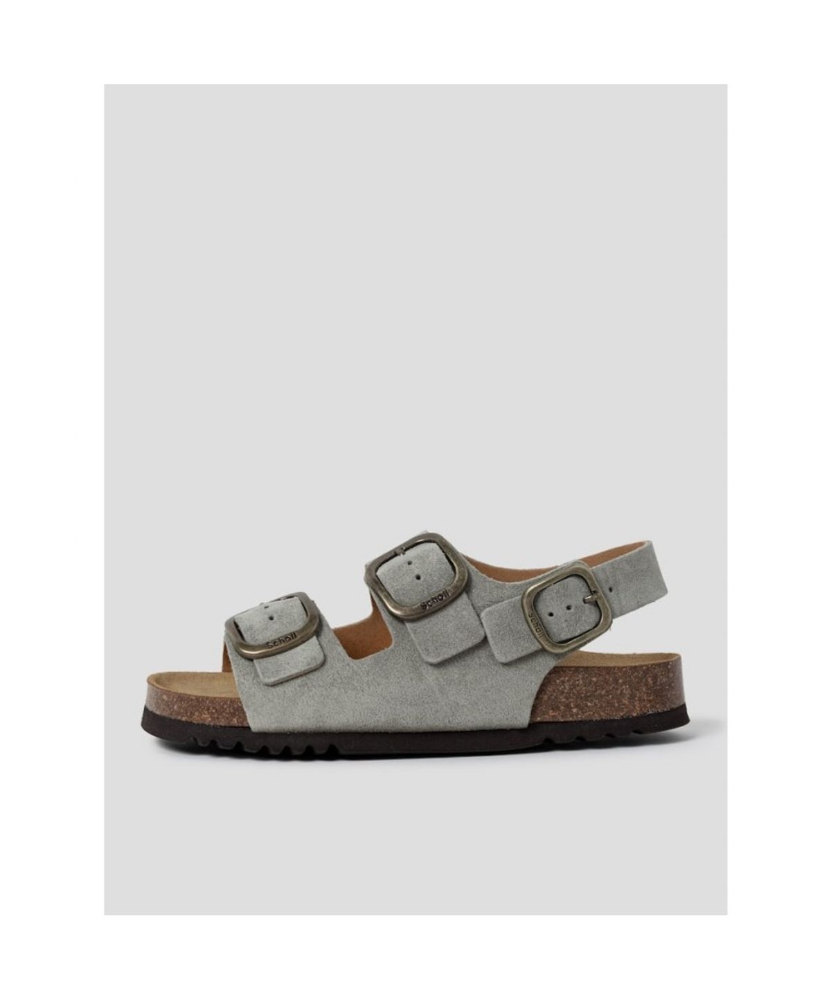 숄(SCHOLL) (WOMEN) 투스트랩 백스트랩 코르크 샌들  그린 (HH64K2C14M)