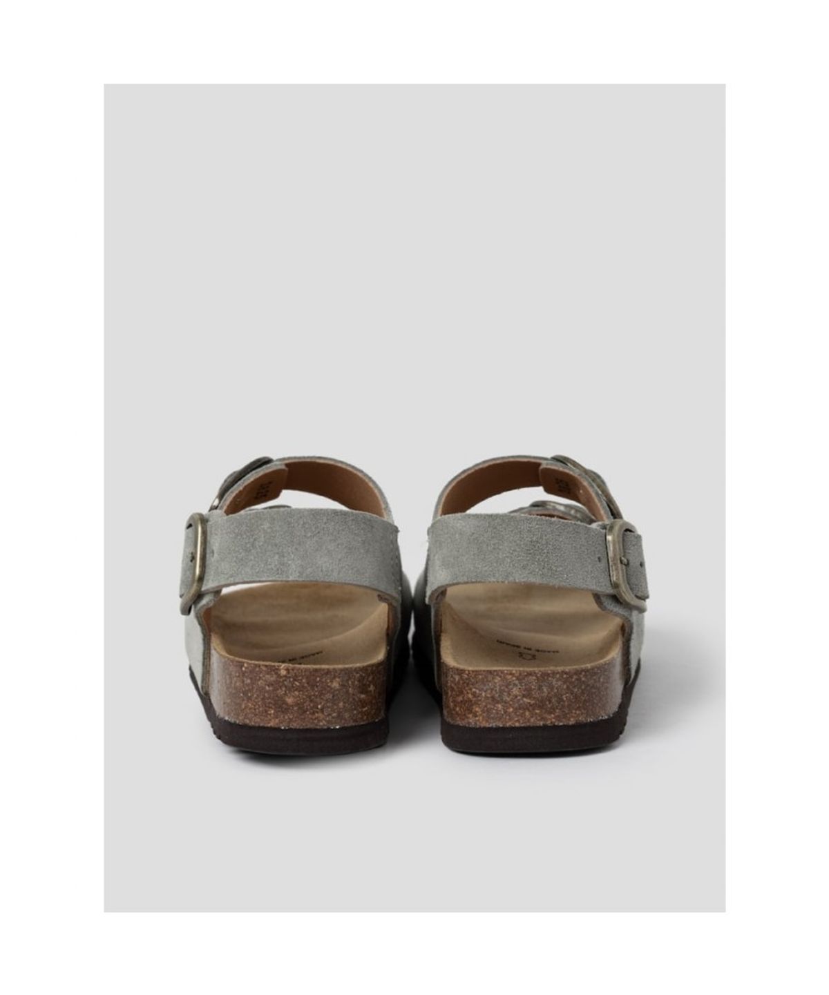 숄(SCHOLL) (WOMEN) 투스트랩 백스트랩 코르크 샌들  그린 (HH64K2C14M)