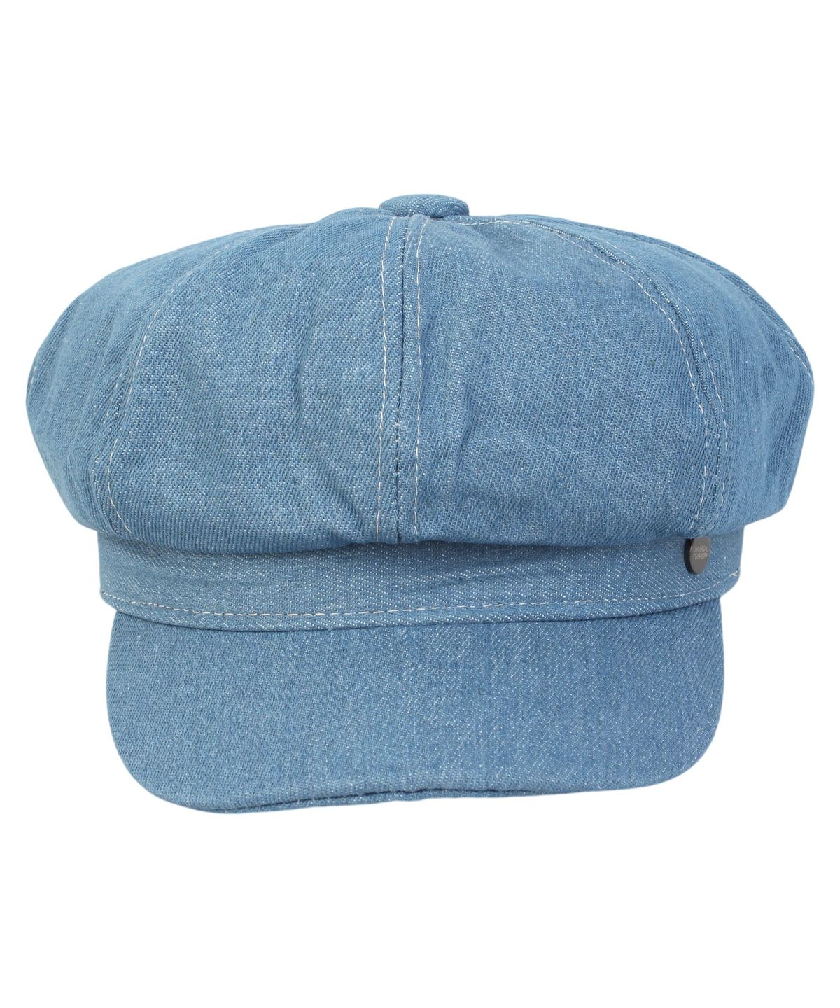 유니버셜 케미스트리(UNIVERSAL CHEMISTRY) Light Denim Logo Newsboy Cap 뉴스보이캡