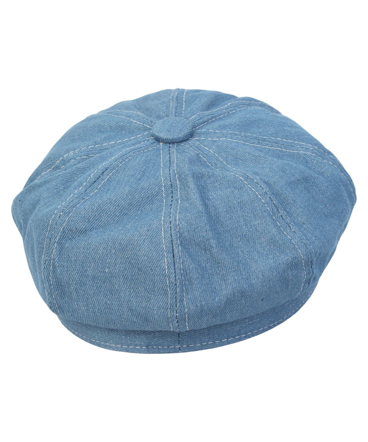 유니버셜 케미스트리(UNIVERSAL CHEMISTRY) Light Denim Logo Newsboy Cap 뉴스보이캡
