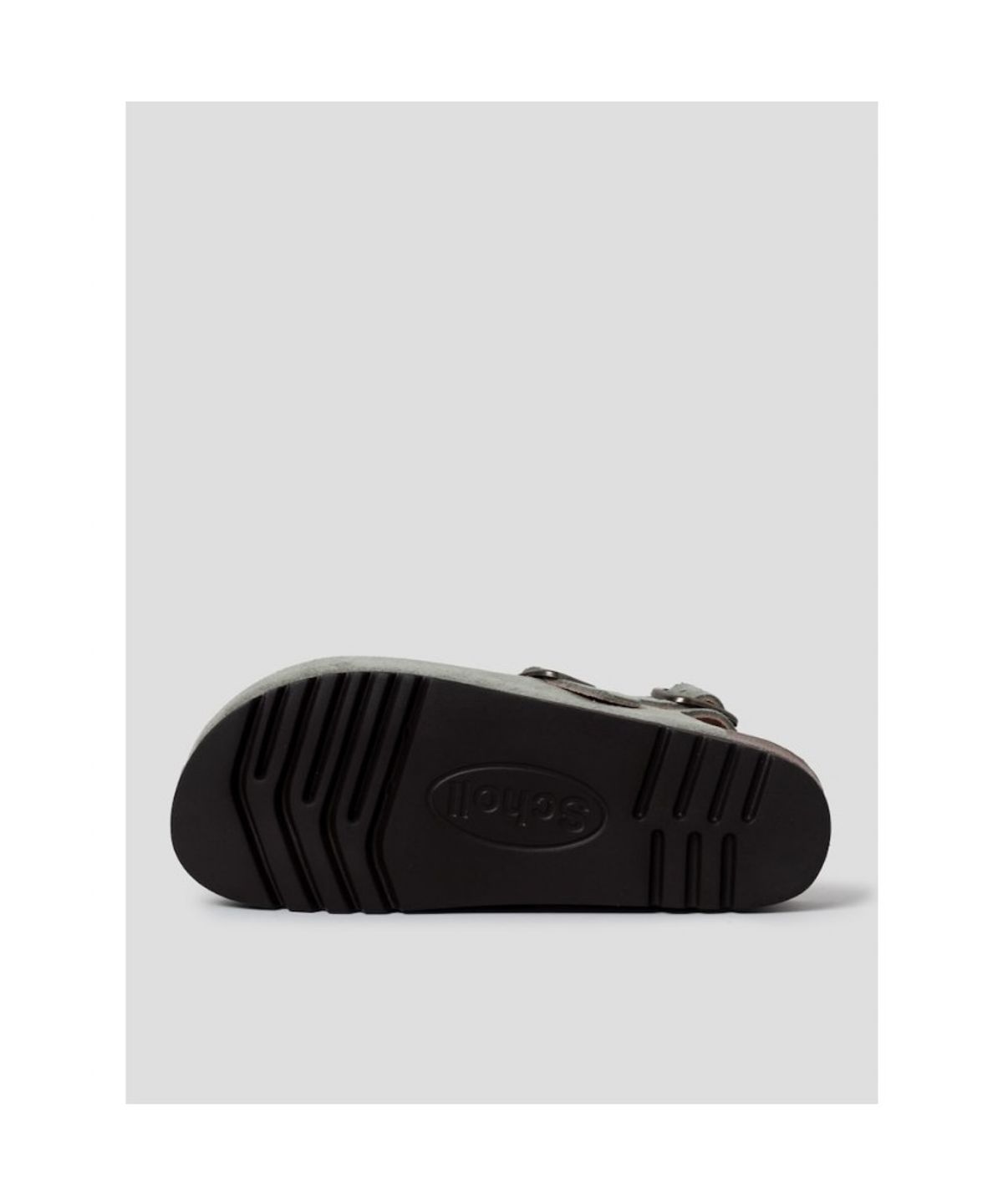 숄(SCHOLL) (WOMEN) 스웨이드 백스트랩 코르크 크로그  그린 (HH64K2C73M)