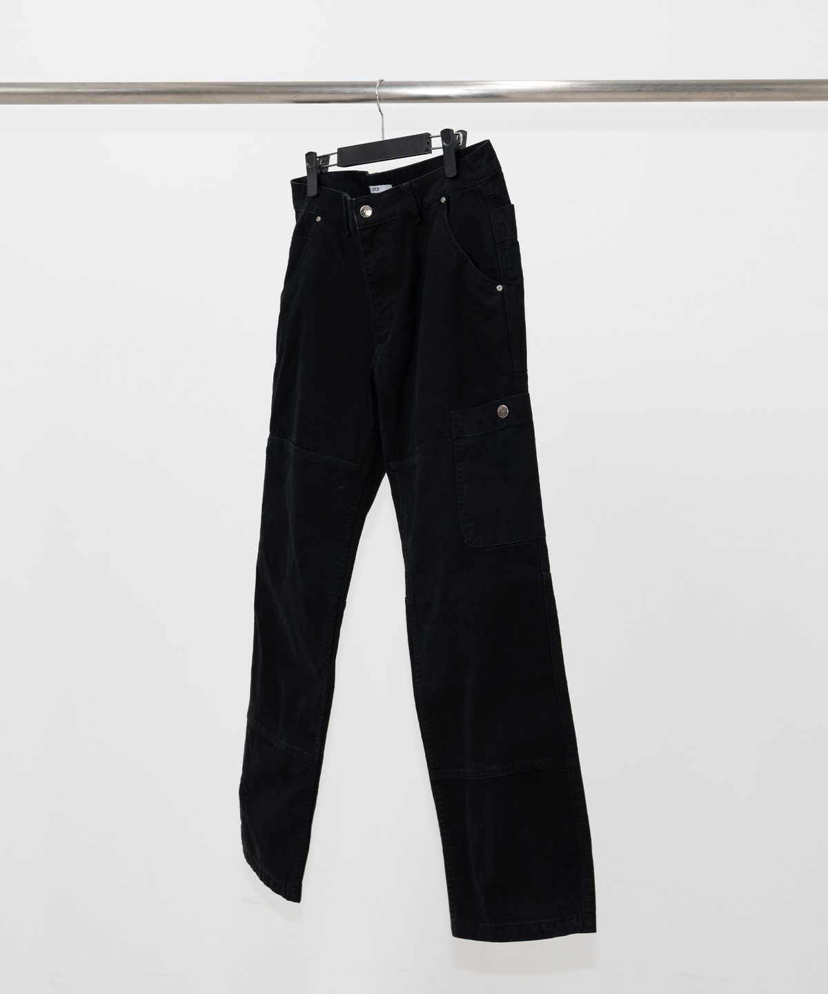 이티씨이(ETCE) REGULAR STRAIGHT WORK PANTS (BLACK)