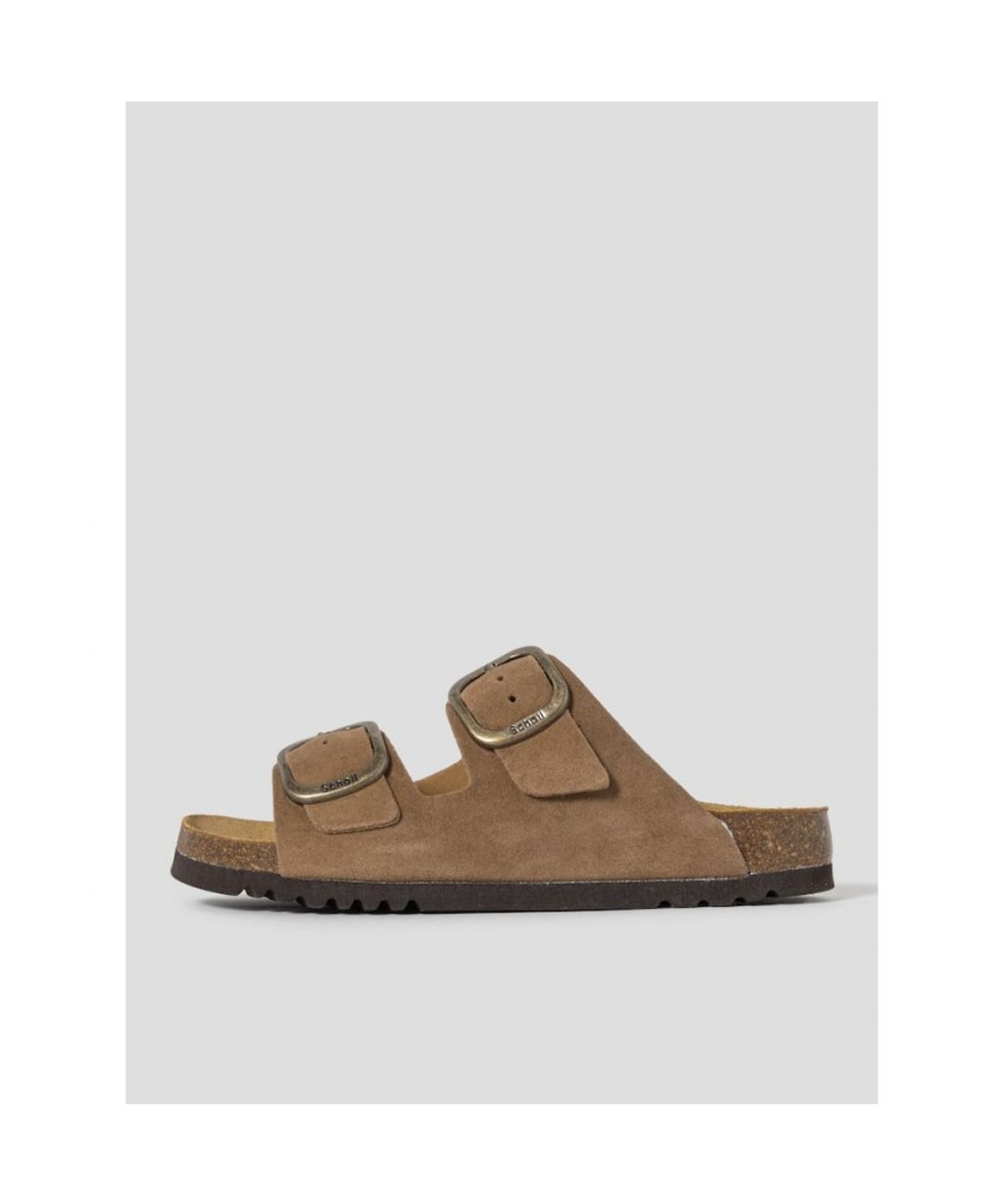 숄(SCHOLL) (WOMEN) 투스트랩 코르크 샌들  옐로이시 브라운 (HH64K2C13B)