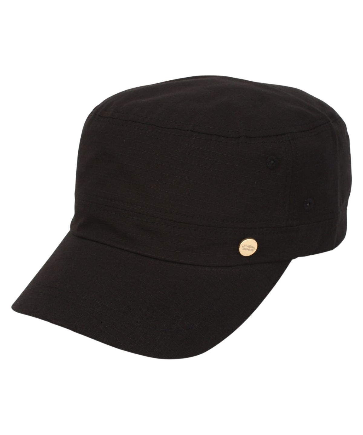 유니버셜 케미스트리(UNIVERSAL CHEMISTRY) Washing Black Logo Workcap 마린캡