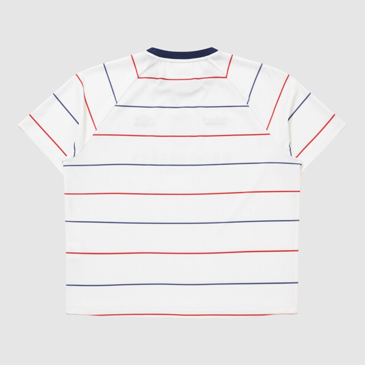 엄브로(UMBRO) HBL 풋볼 헤리티지 스트라이프 반팔 저지 화이트 UR224CRJ52