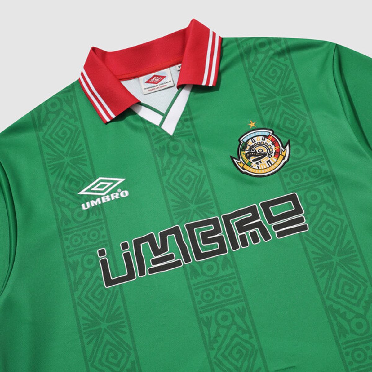 엄브로(UMBRO) HBL 스타챔프 MEX 반팔 싸커 저지 그린 UR221CRJ53