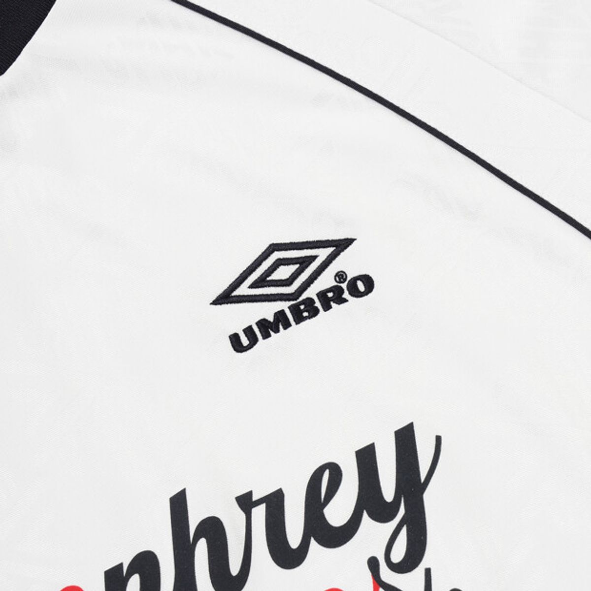 엄브로(UMBRO) HBL 풋볼 헤리티지 자카드 반팔 저지 화이트 UR224CRJ51