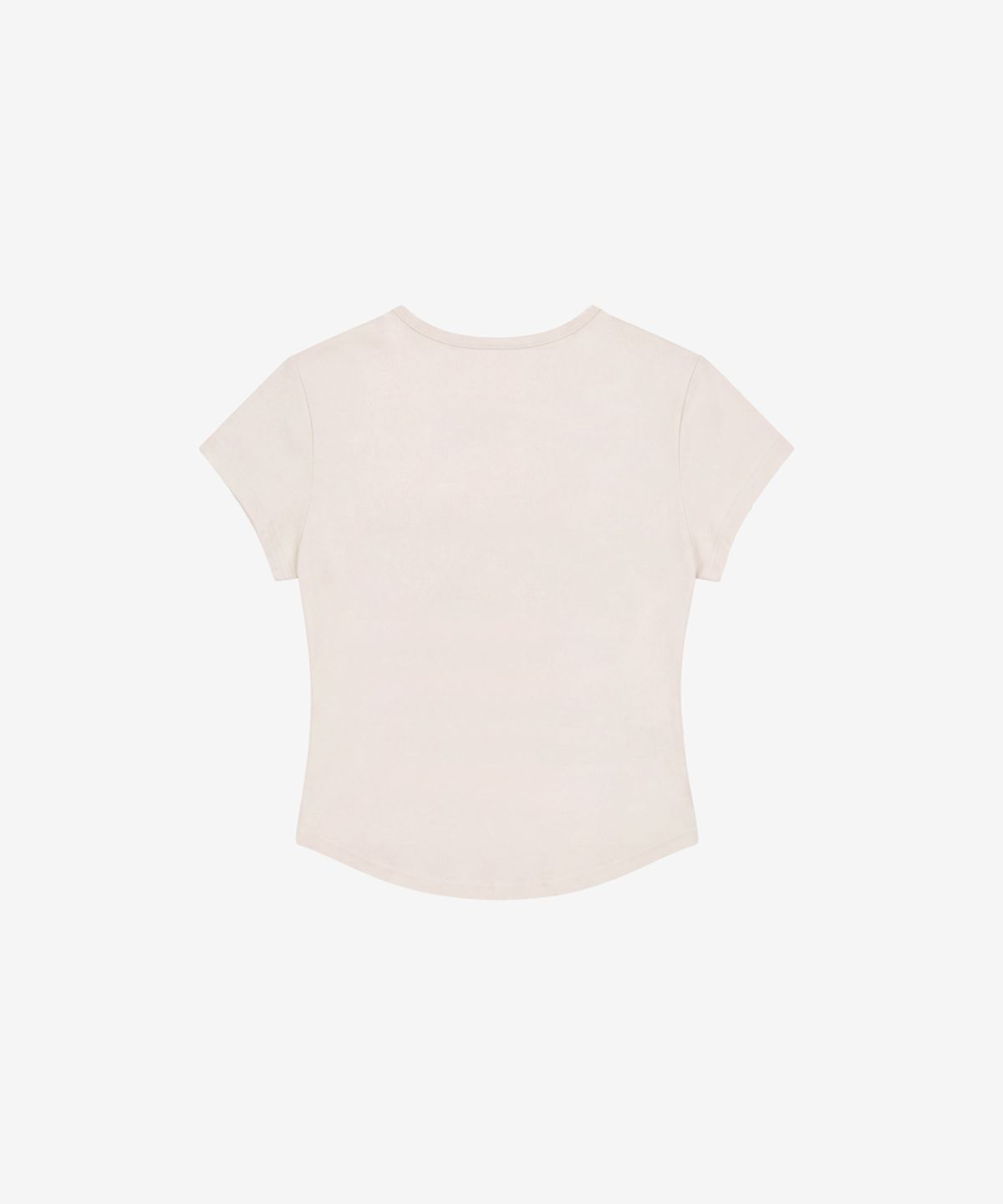 블랙 퍼플(BLACK PURPLE) 빈티지 홀스 반팔티_베이지 Vintage Horse Tee_Beige