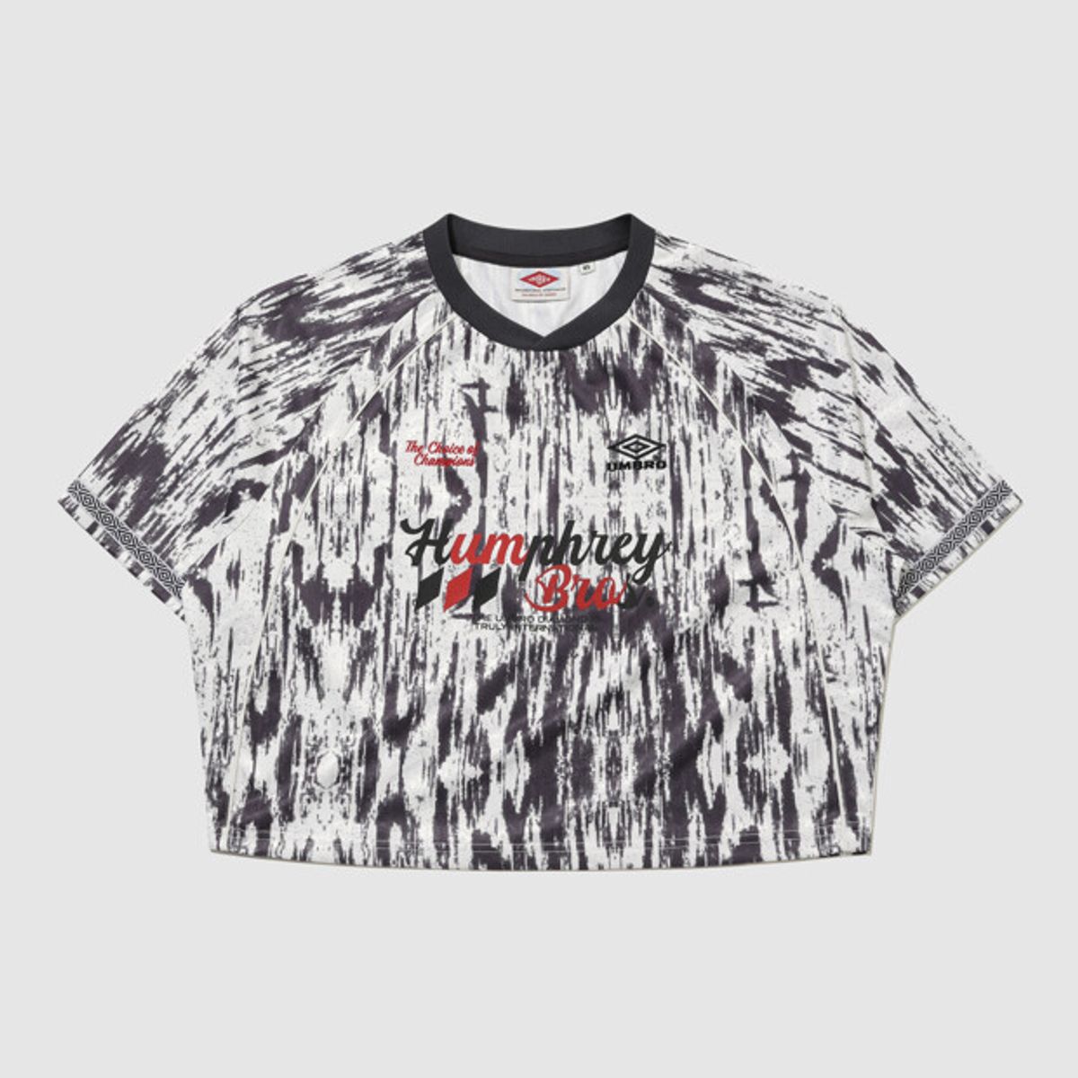 엄브로(UMBRO) HBL 풋볼 헤리티지 자카드 반팔 저지 아이보리 UR224CRJ51