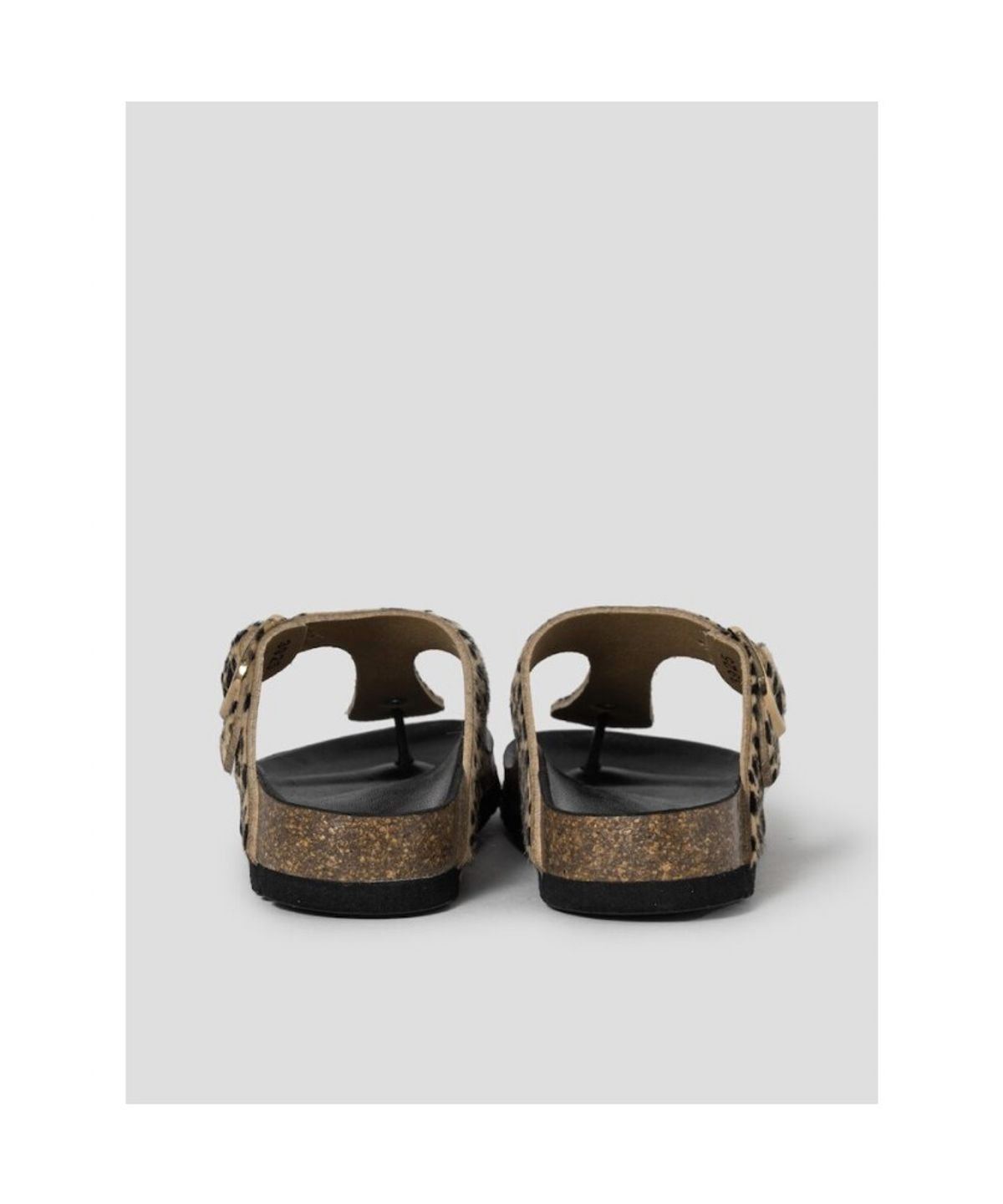 숄(SCHOLL) (WOMEN) 플립플랍 코르크 샌들  브라운 (HH64K2C32D)