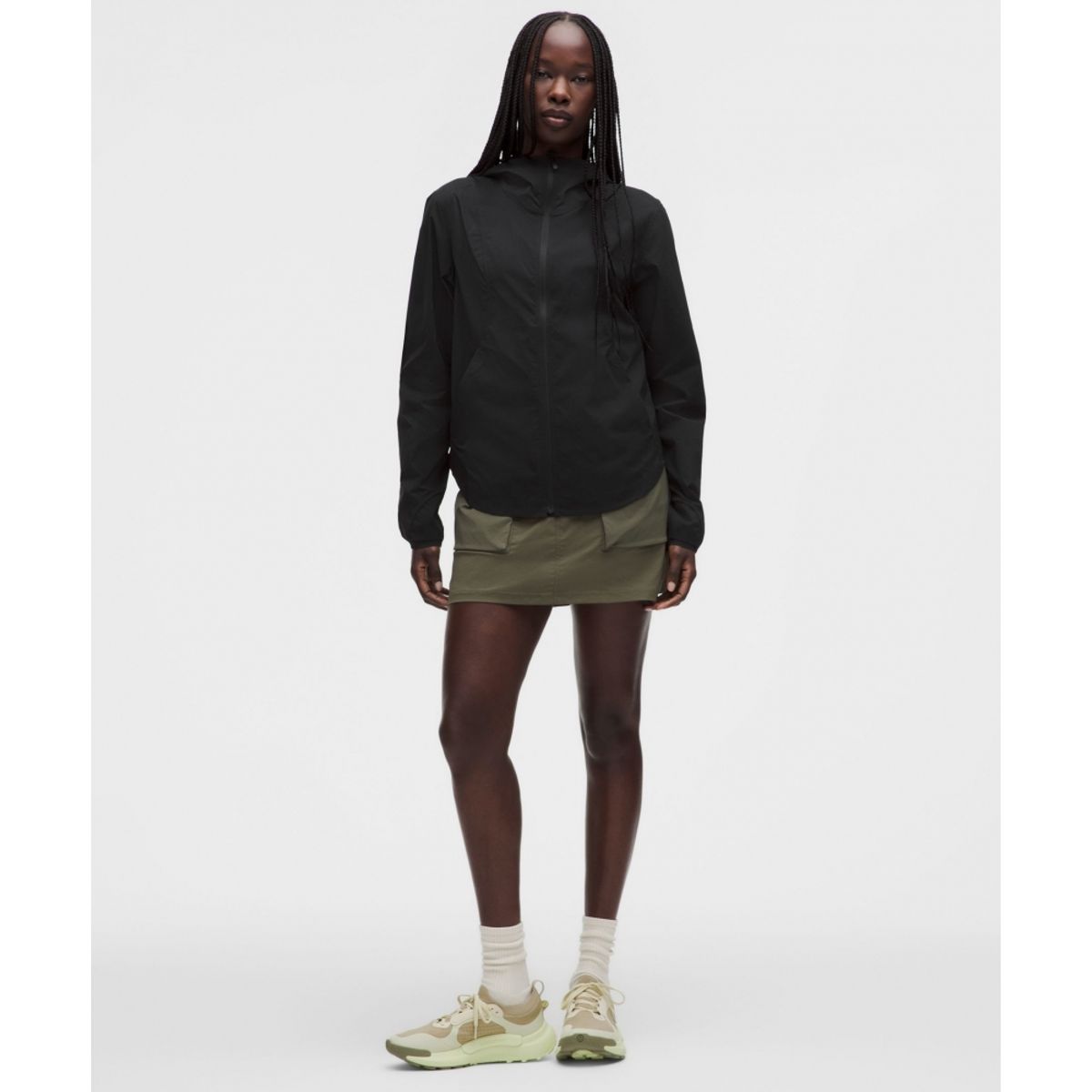 룰루레몬(LULULEMON) UV 프로텍티브 벤틸레이티드 패커블 재킷  BLK