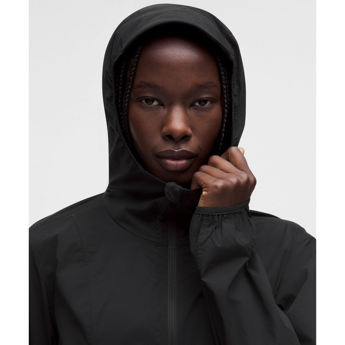 룰루레몬(LULULEMON) UV 프로텍티브 벤틸레이티드 패커블 재킷  BLK