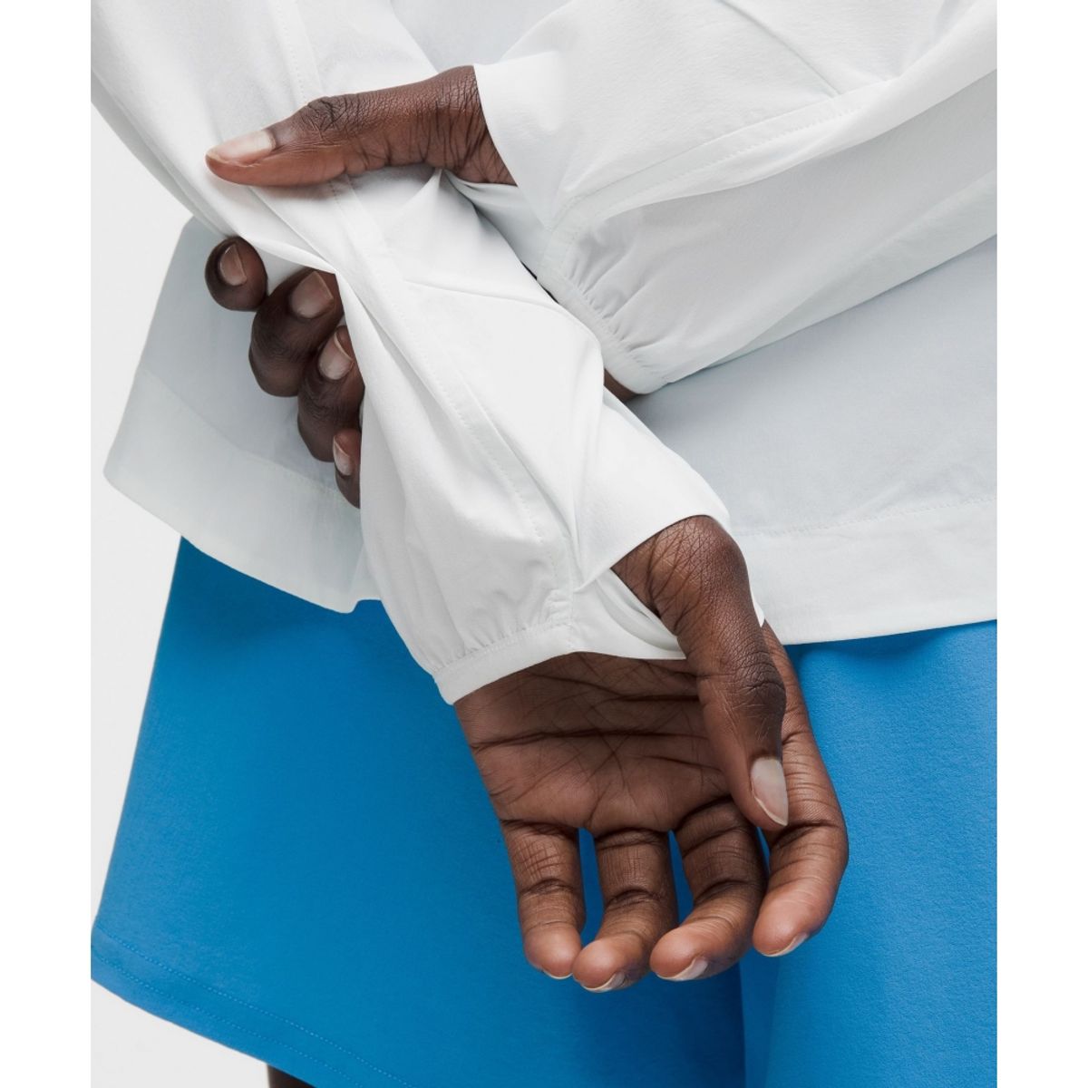 룰루레몬(LULULEMON) UV 프로텍티브 벤틸레이티드 패커블 재킷  WHT