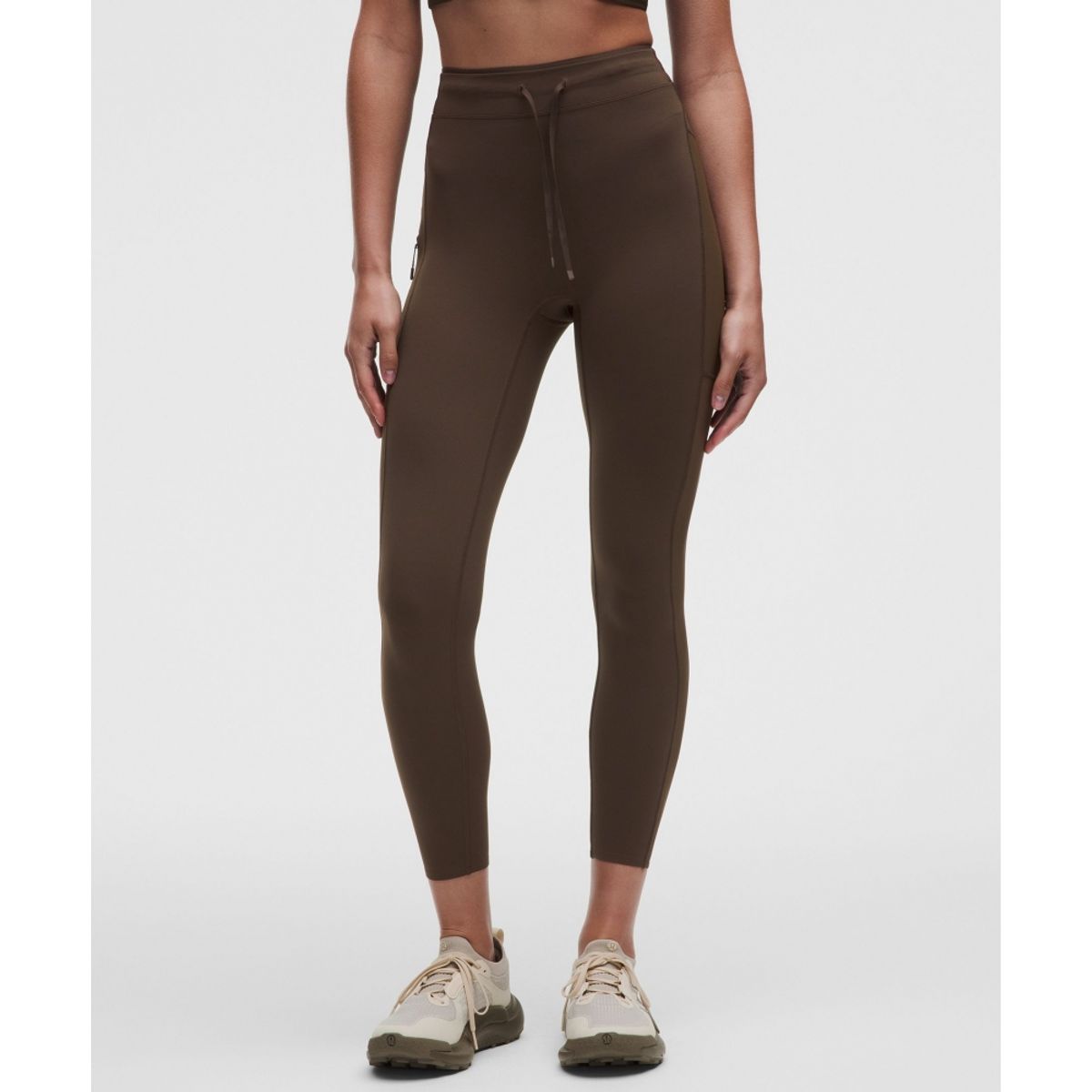 룰루레몬(LULULEMON) 노라인 하이라이즈 러닝 타이츠 25inch  WALC