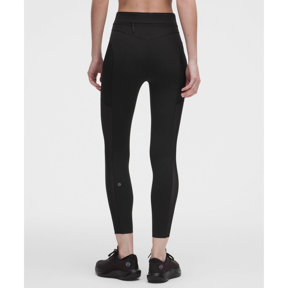 룰루레몬(LULULEMON) 노라인 하이라이즈 러닝 타이츠 25inch  BLK