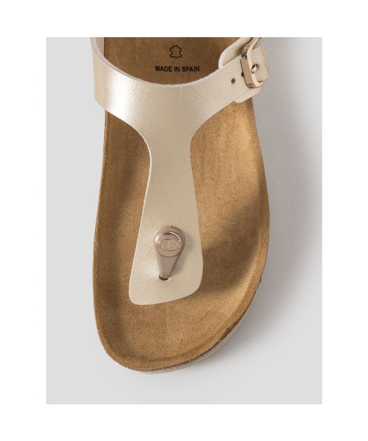 숄(SCHOLL) (WOMEN) 플립플랍 코르크 샌들  베이지 (HH64K2C34A)