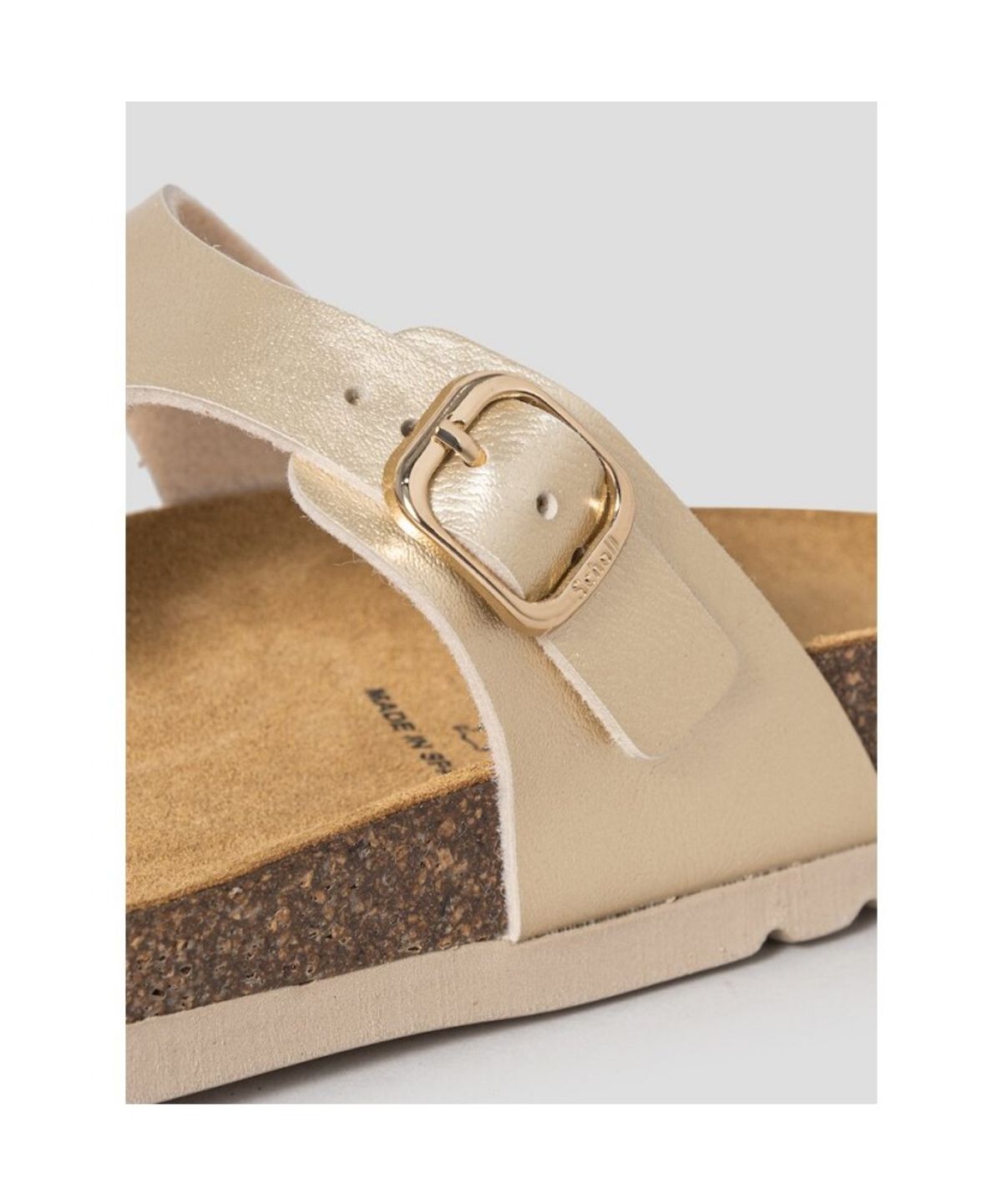 숄(SCHOLL) (WOMEN) 플립플랍 코르크 샌들  베이지 (HH64K2C34A)