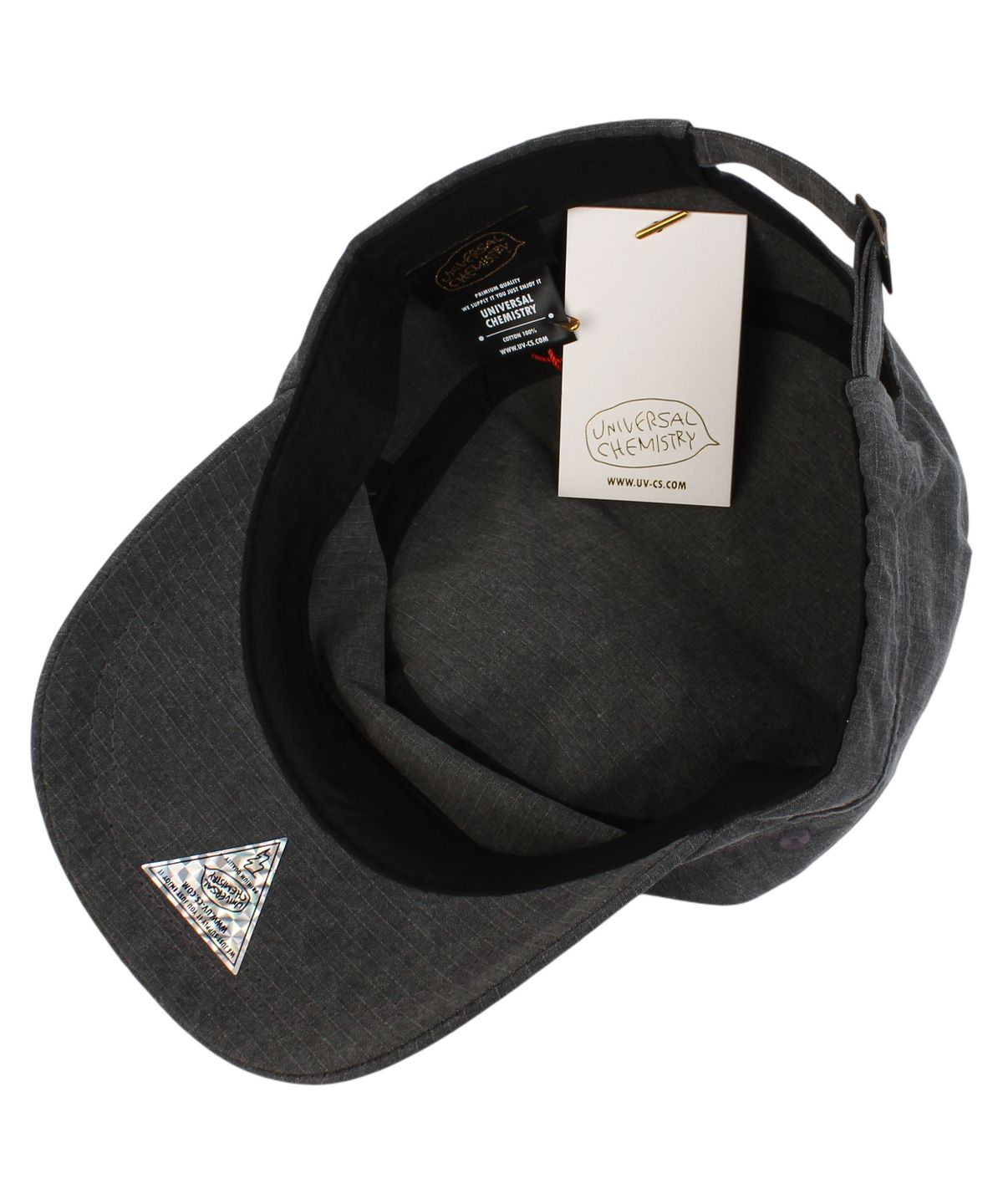 유니버셜 케미스트리(UNIVERSAL CHEMISTRY) Washing Gray Logo Workcap 마린캡